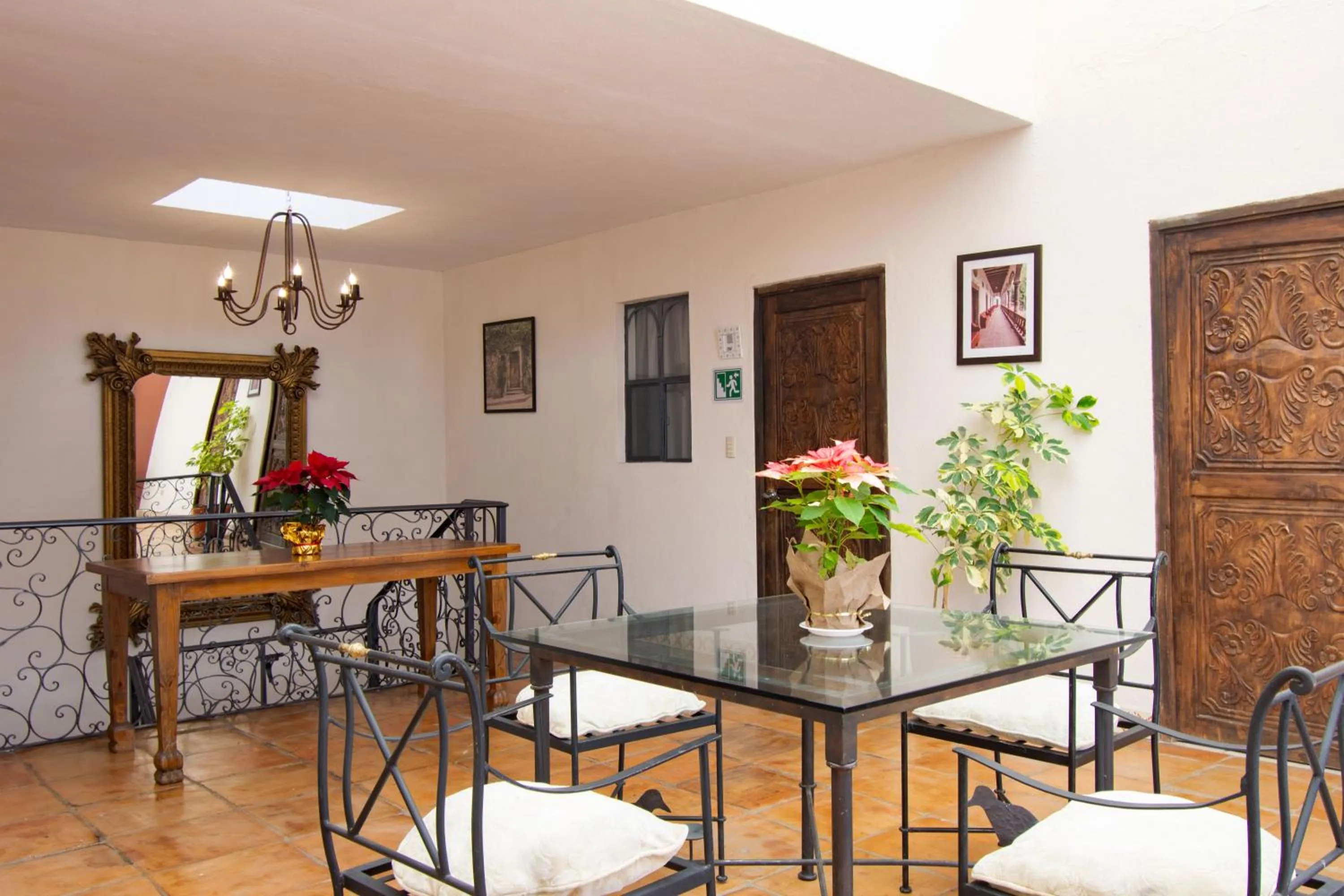 Decorative detail in Hotel Casa Santamaría