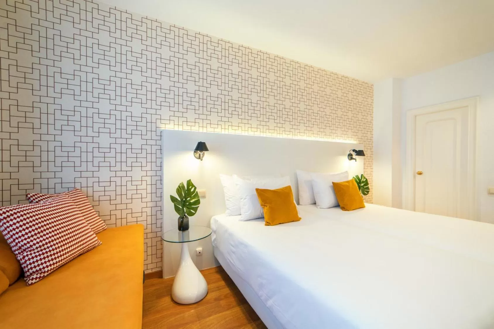 Bed in Hotel Cetina Murcia