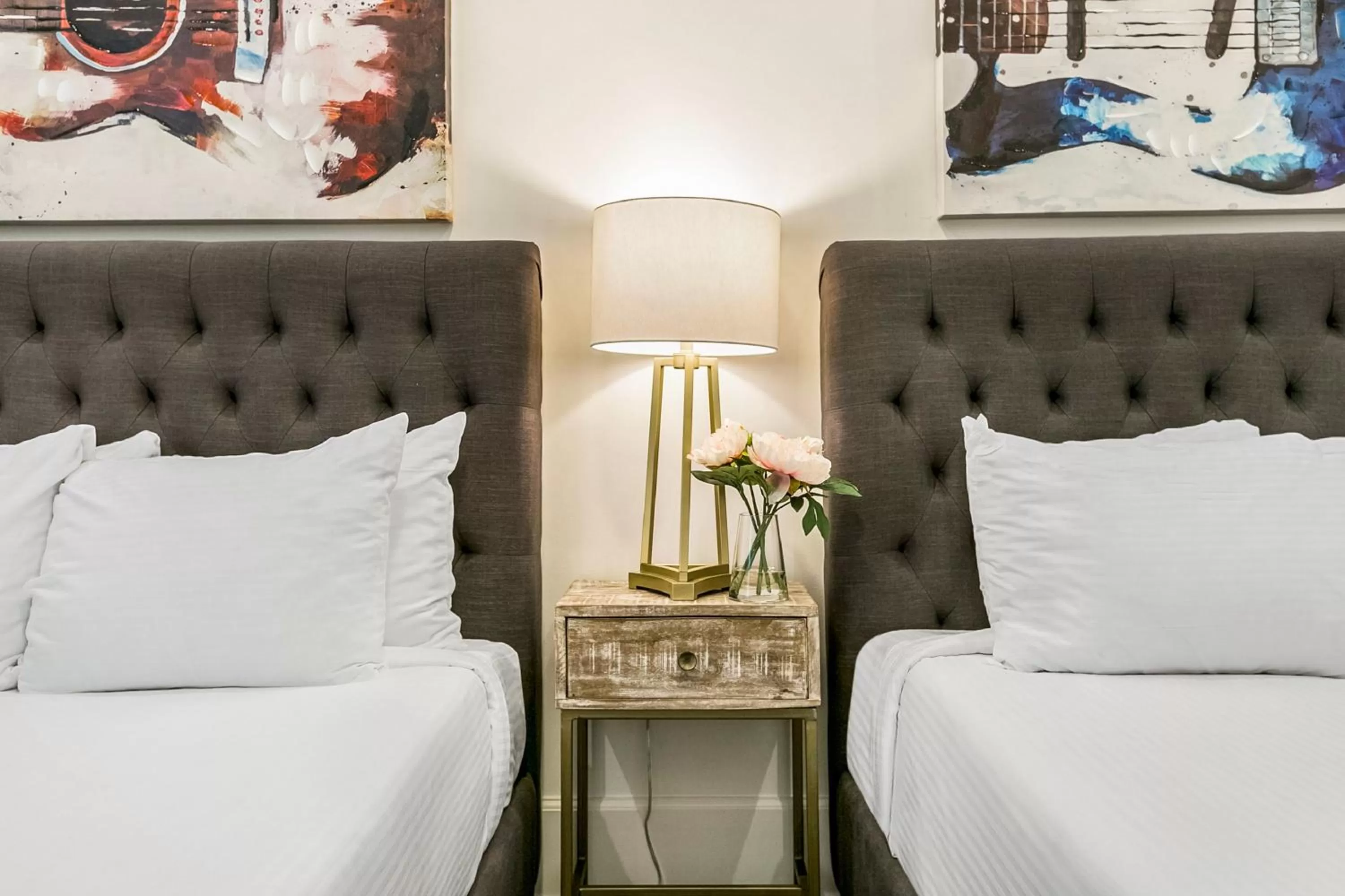 Bedroom, Bed in 1 and 2 BR Private Condos Steps Away From French Quarter