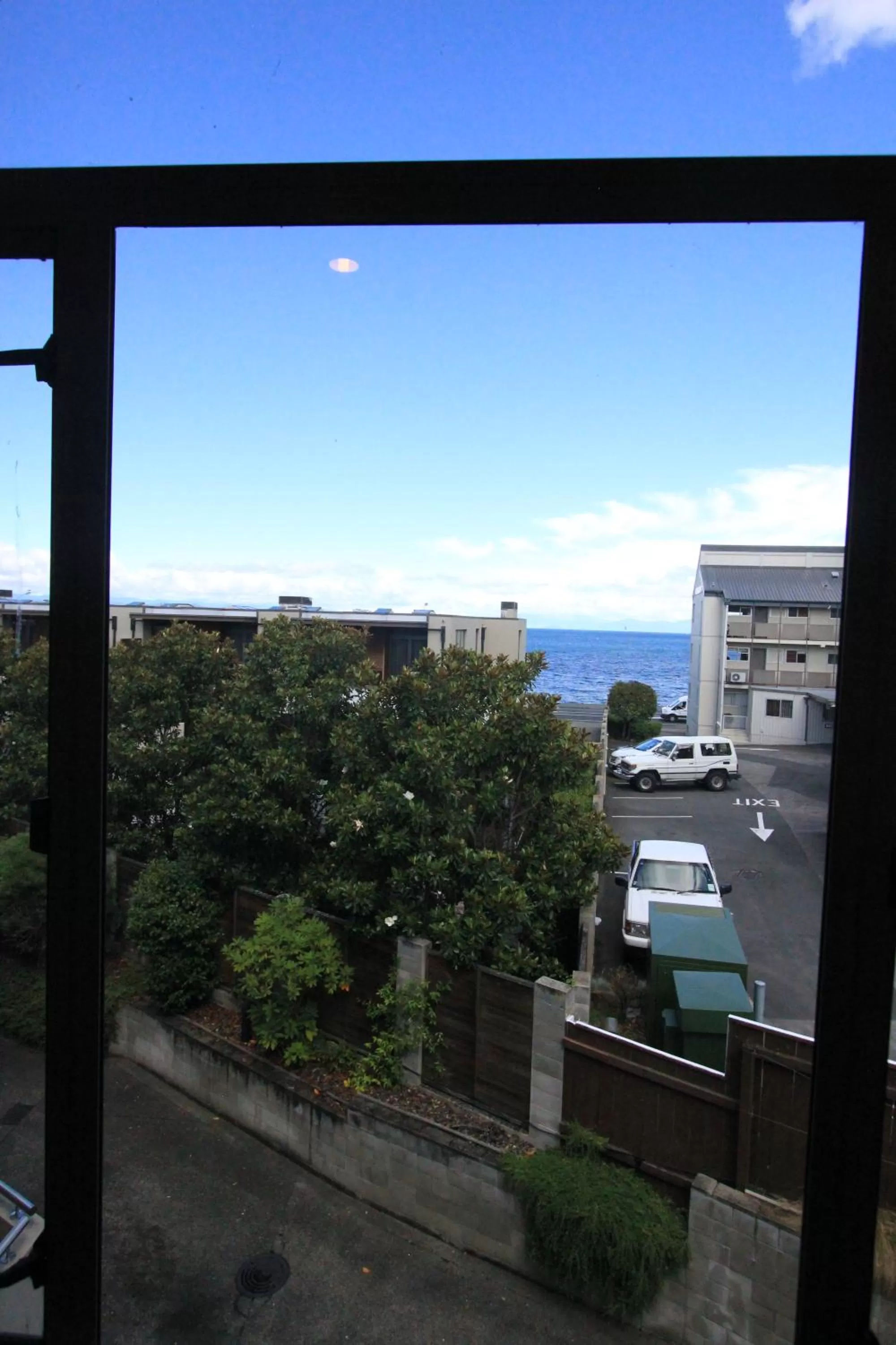 Lake view in Voyager Apartments Taupo