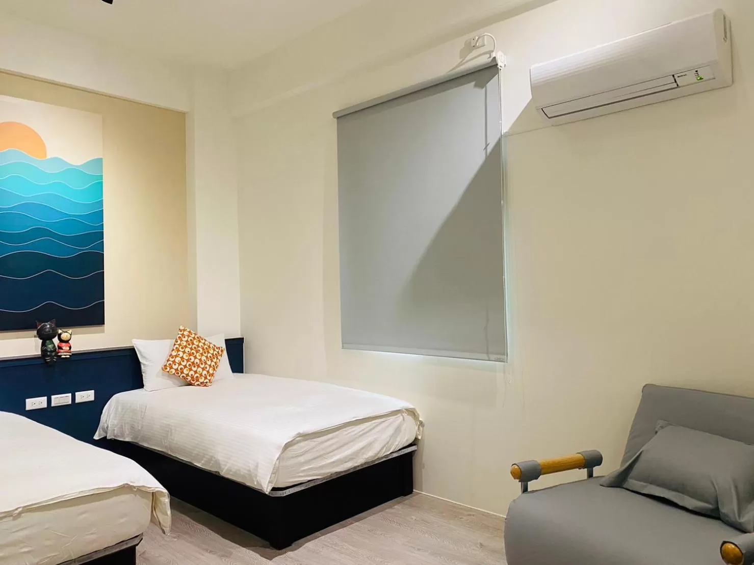 Bedroom, Bed in Beachcastle & Sea View Villa