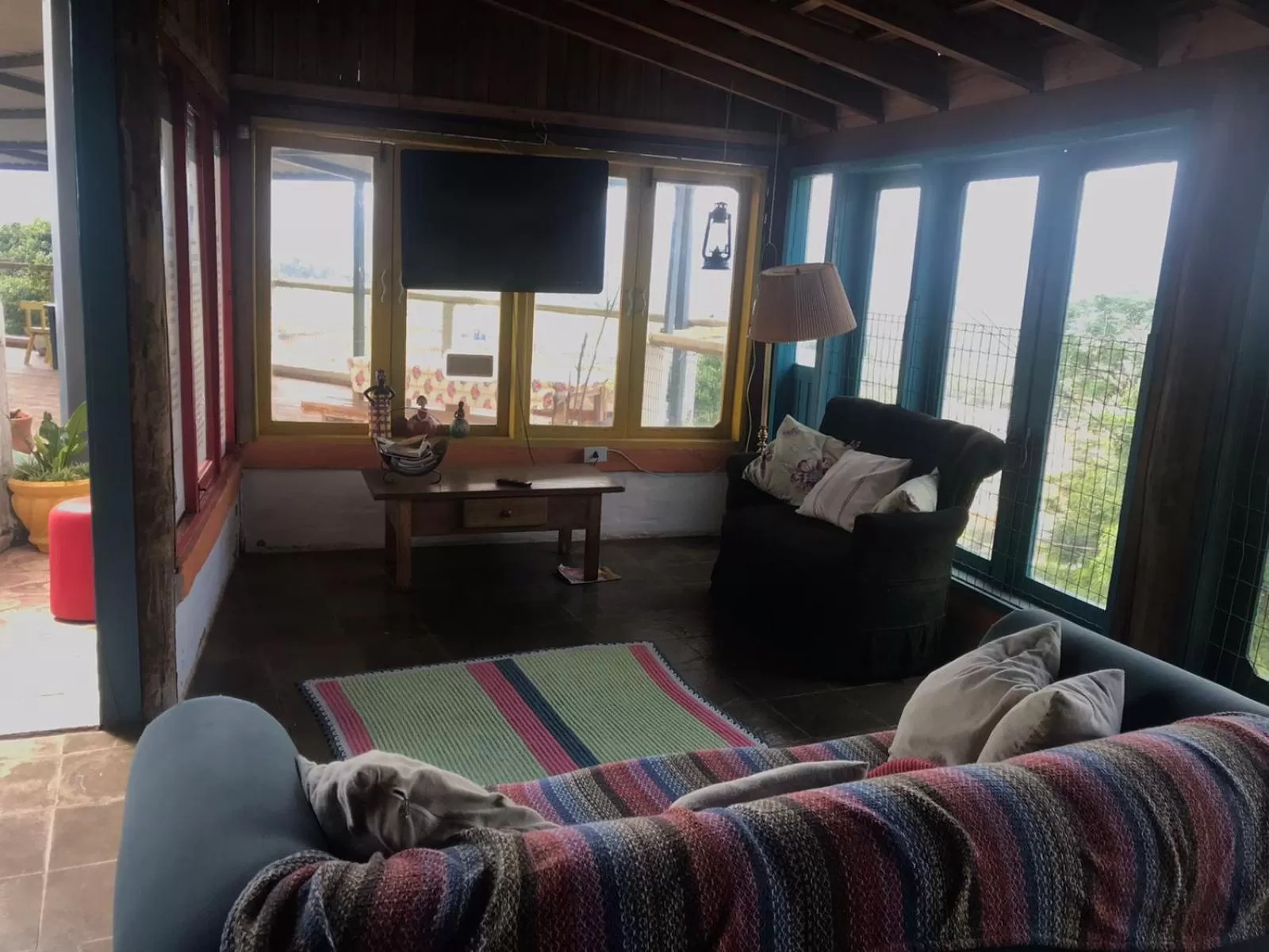 Living room in Pousada Spa Saúde Melhor