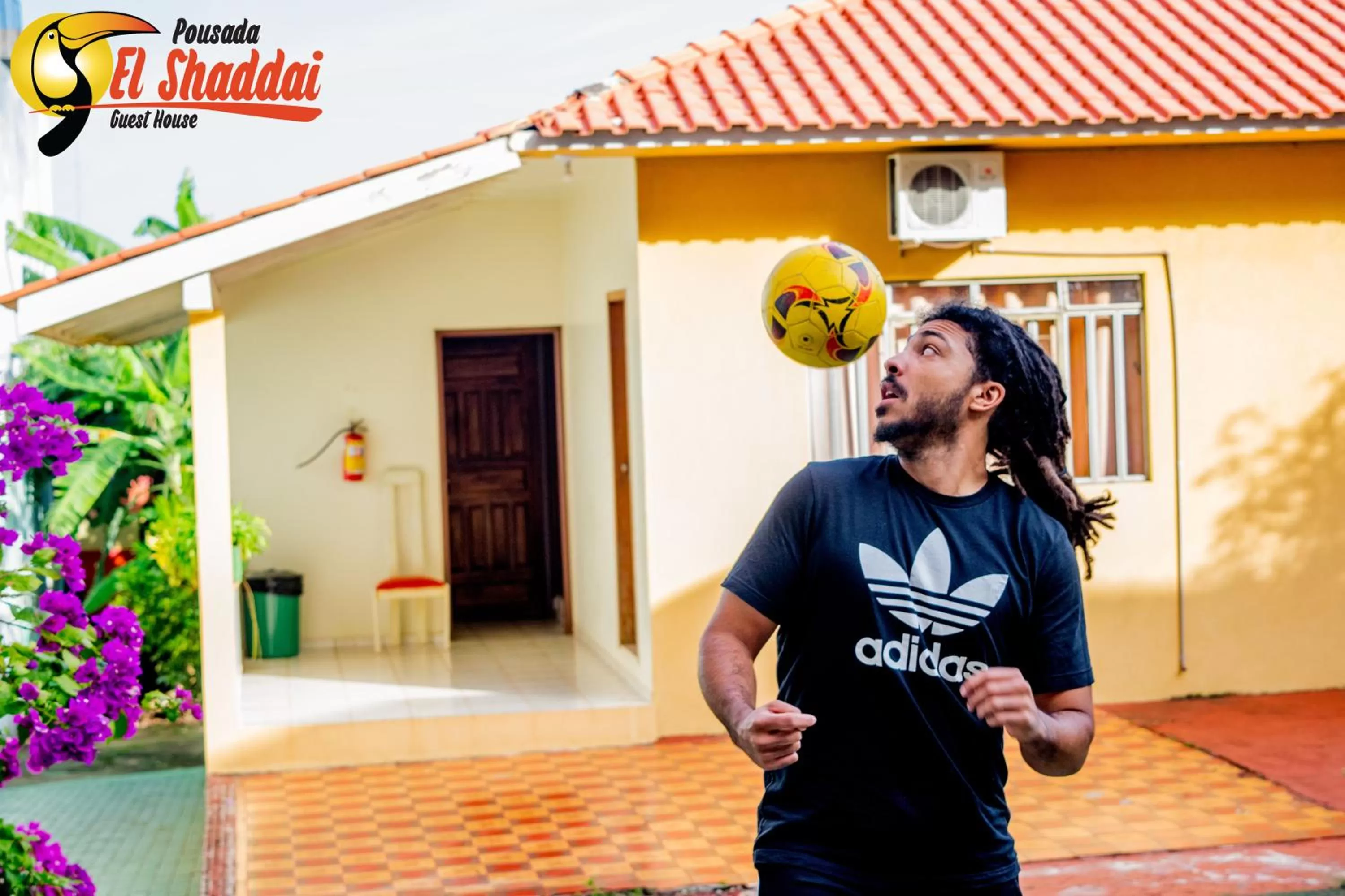 Patio in Pousada El Shaddai