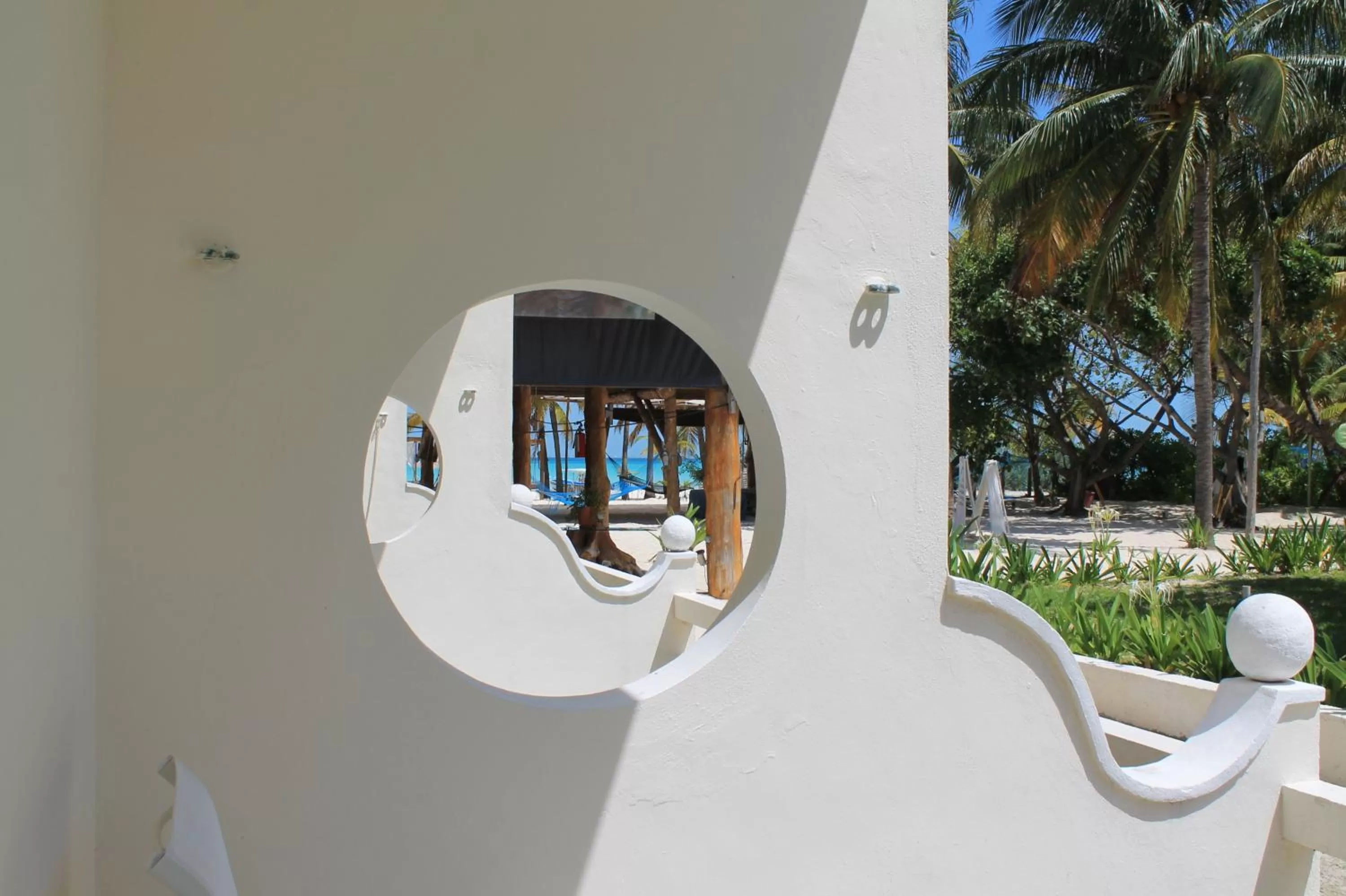 Balcony/Terrace in Hotel Cabanas Maria Del Mar