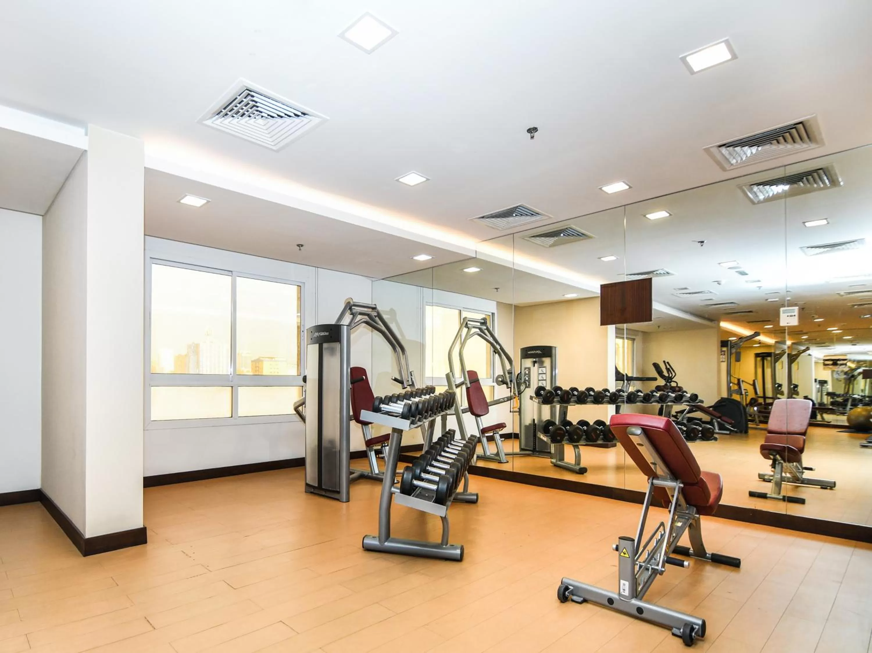 Fitness centre/facilities in Action Hotel Ras Al Khaimah