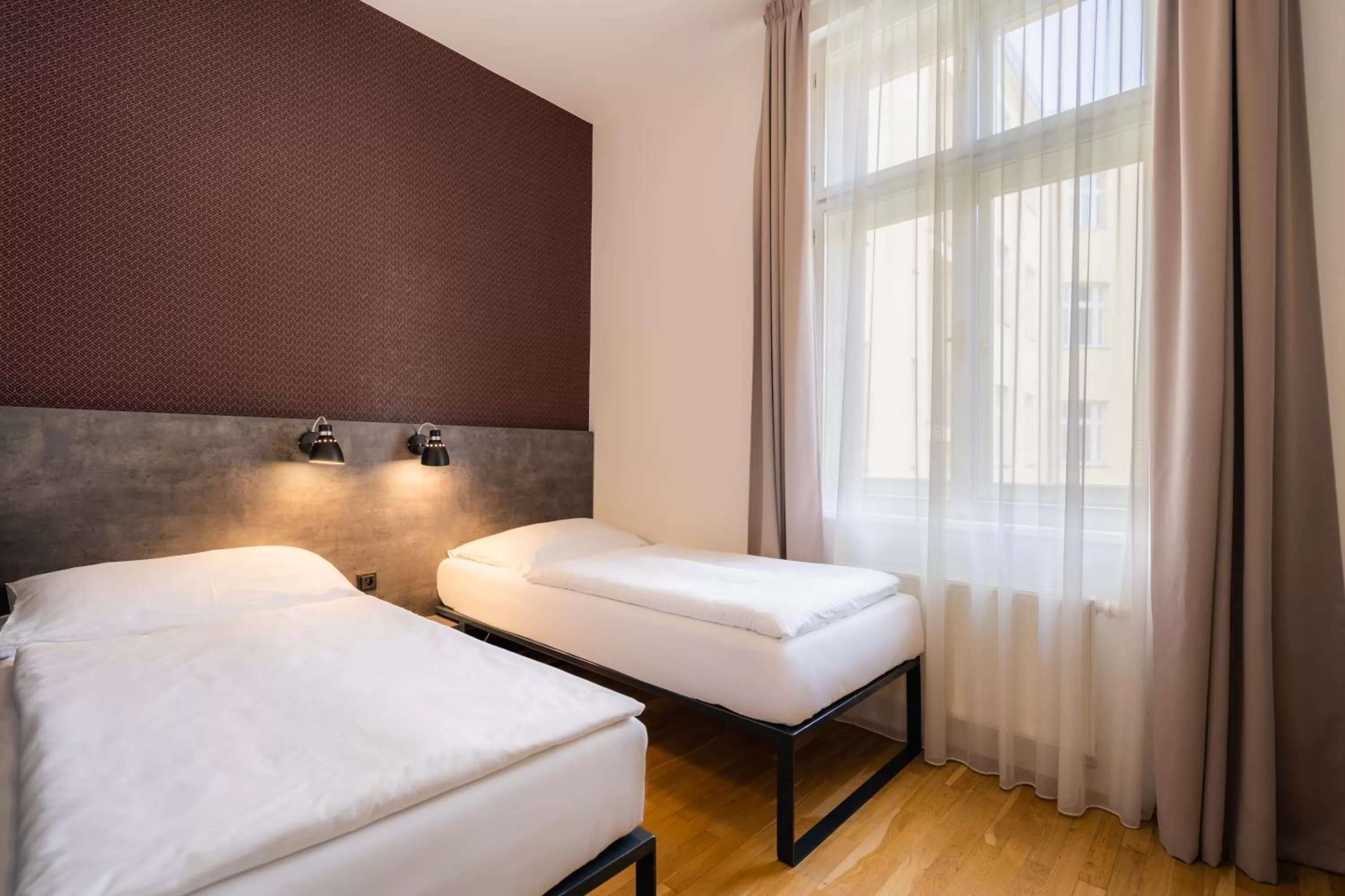 Bedroom, Bed in EA ApartHotel Melantrich