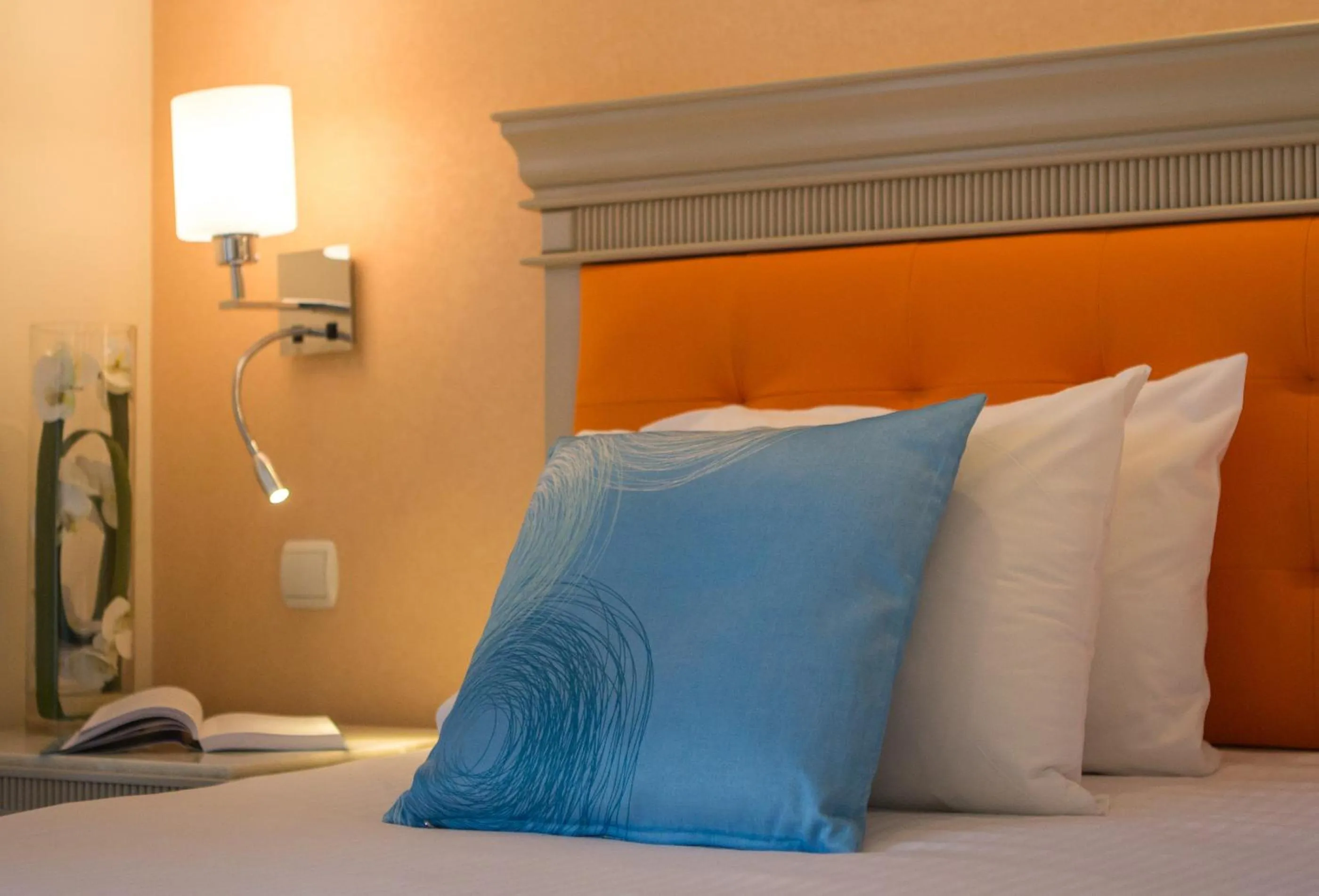 Decorative detail, Bed in Tropical Hotel