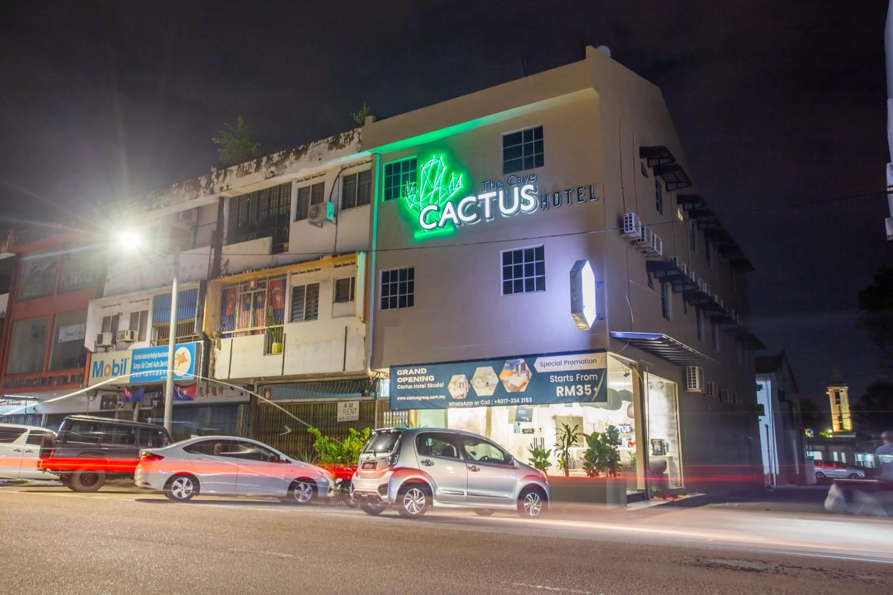 Property Building in The Cave By Cactus Hotel Skudai