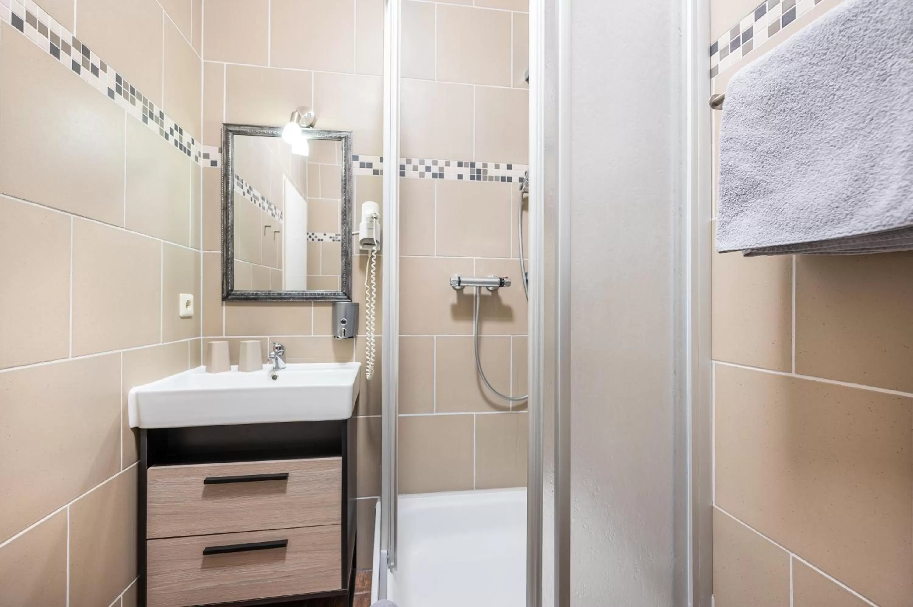 Bathroom in Haus Ferienglück Sauna im Haus