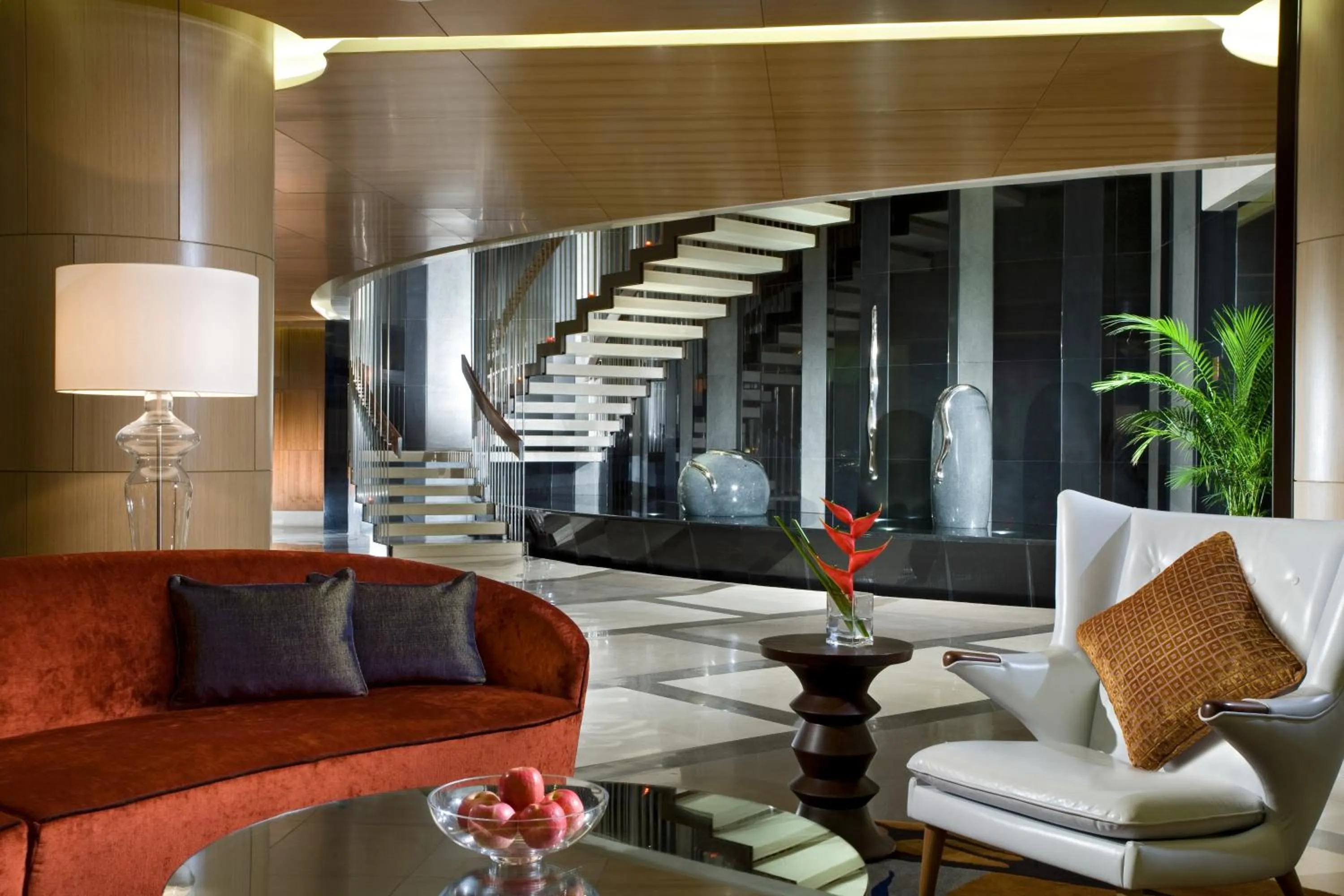 Lobby or reception in Ascott Raffles Place Singapore