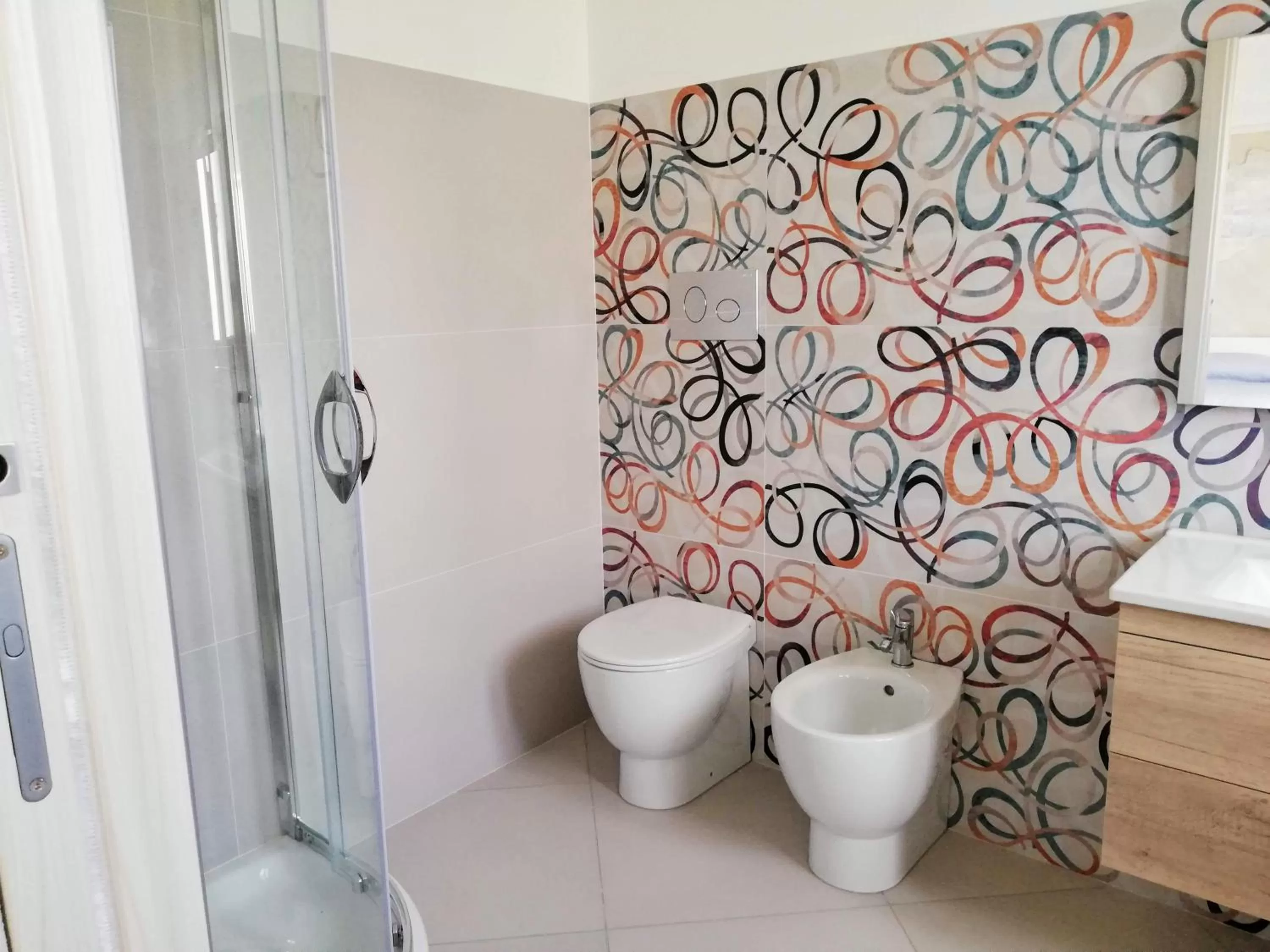 Bathroom in Residence Tre Gemme