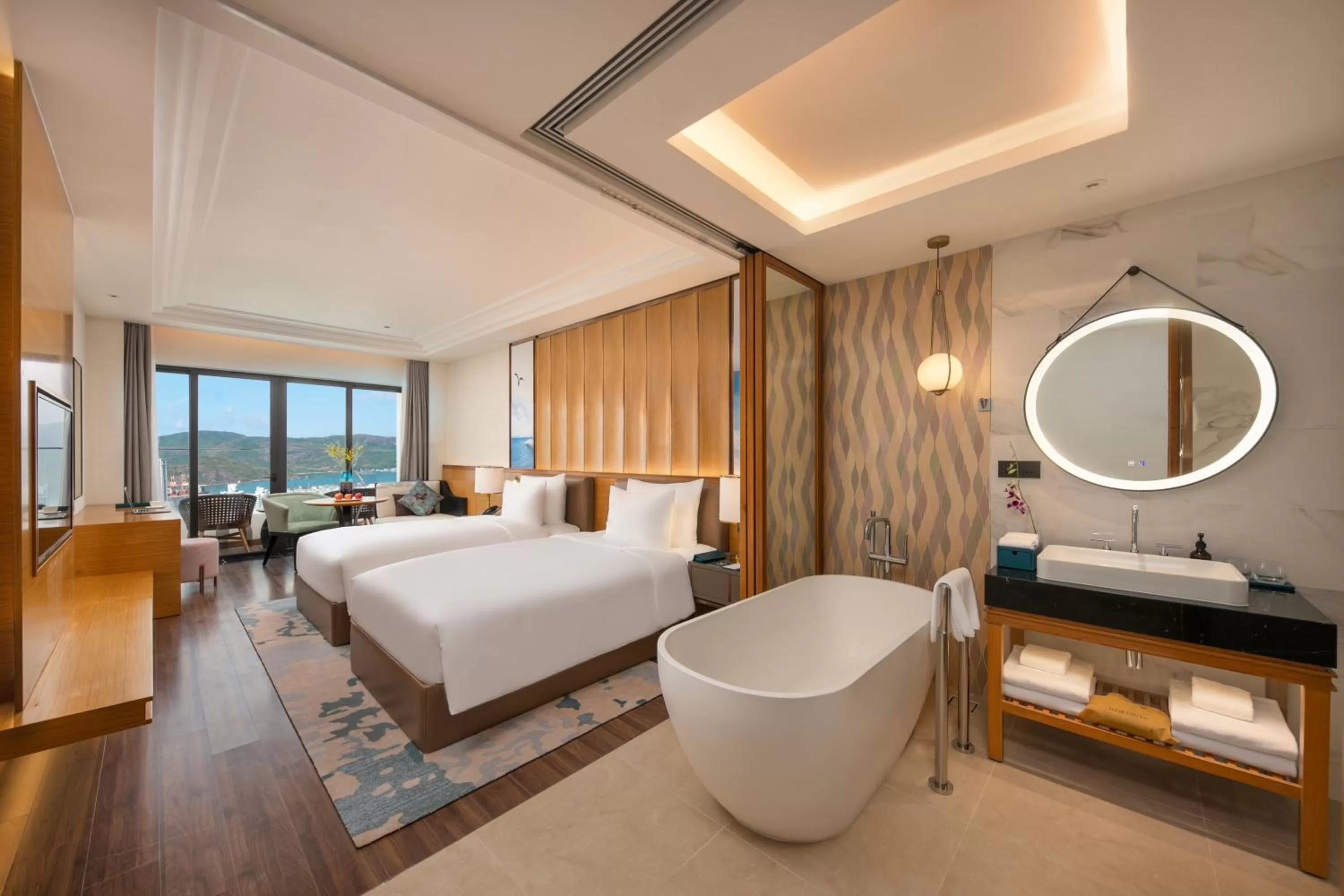 Bed in Grand Hyams Hotel - Quy Nhon Beach