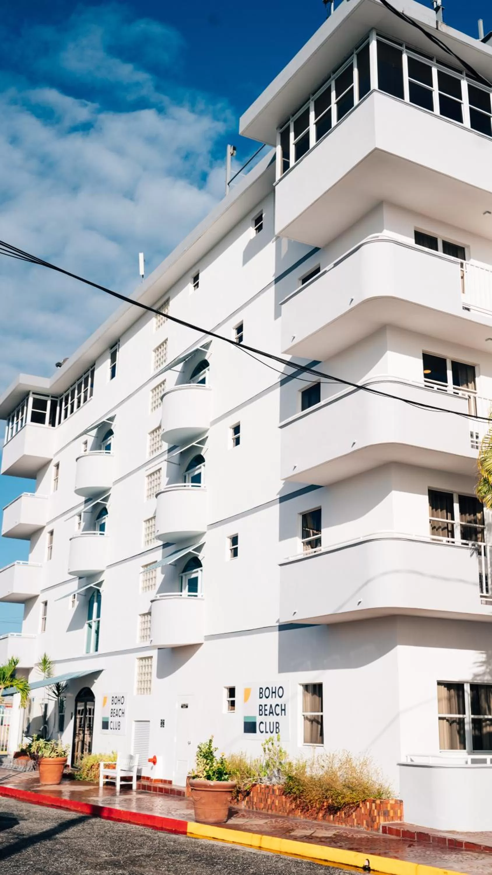 Property building in BOHO Beach Club