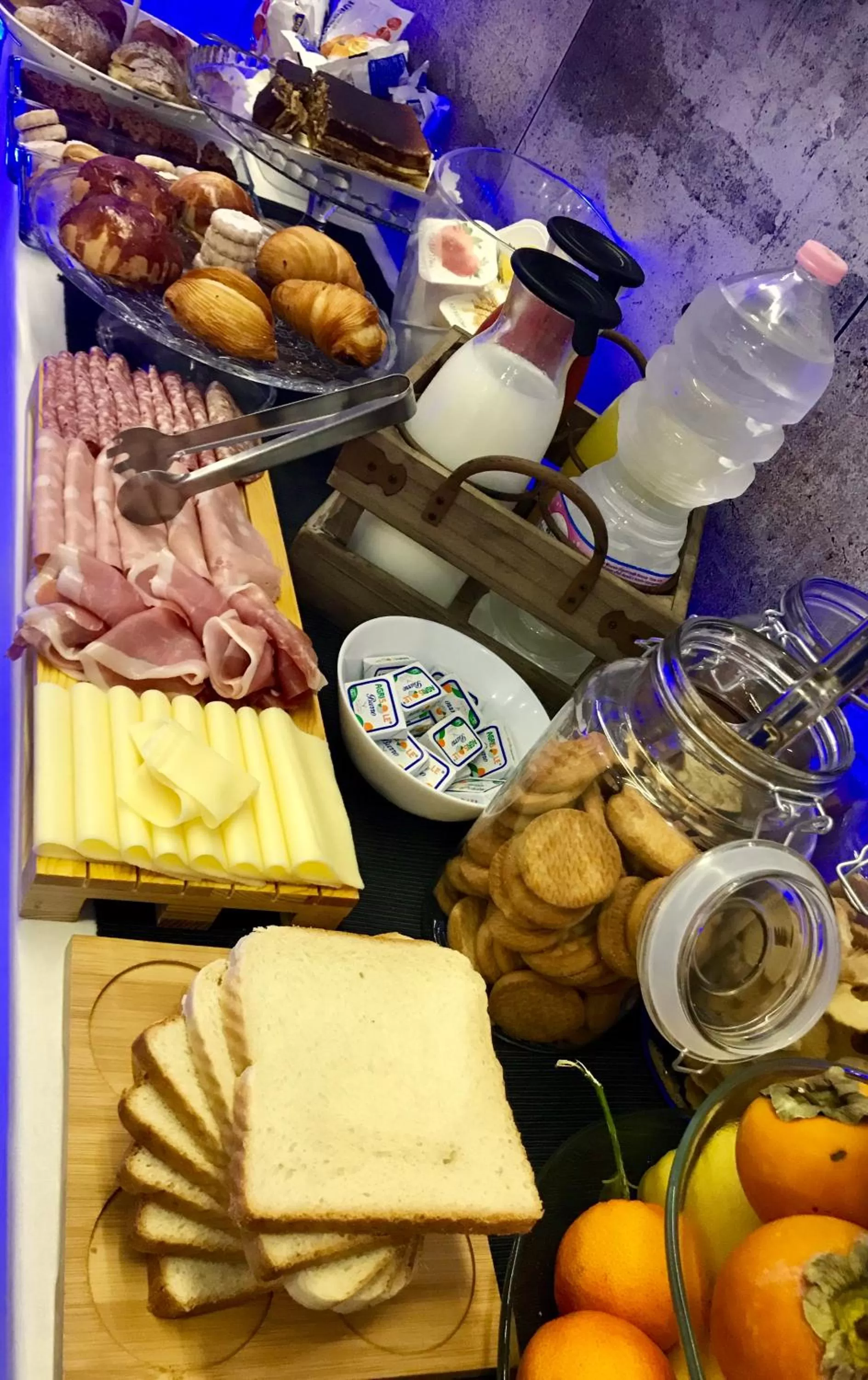 Food close-up in Bourbon House