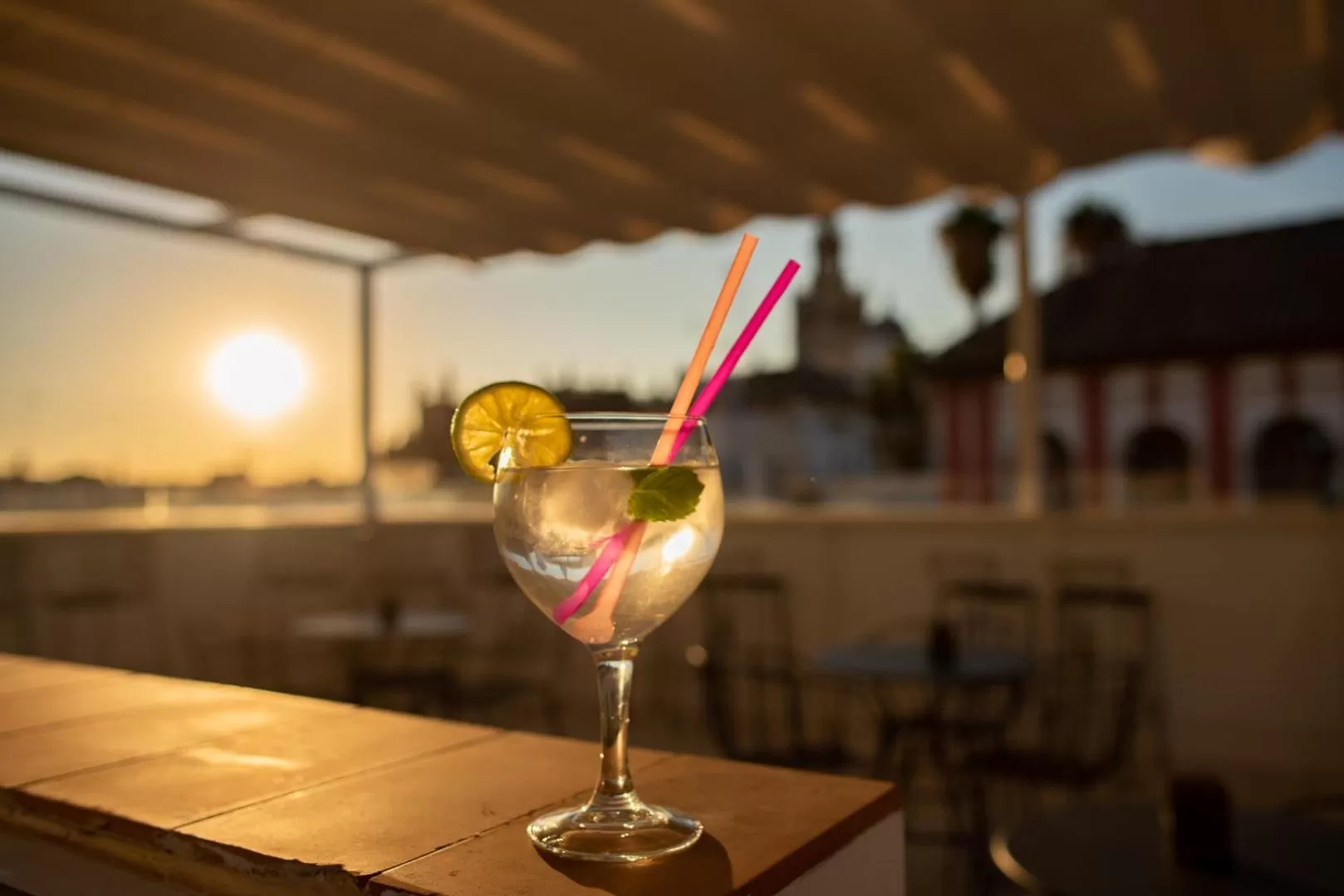 Drinks in Halo Boutique Hotel