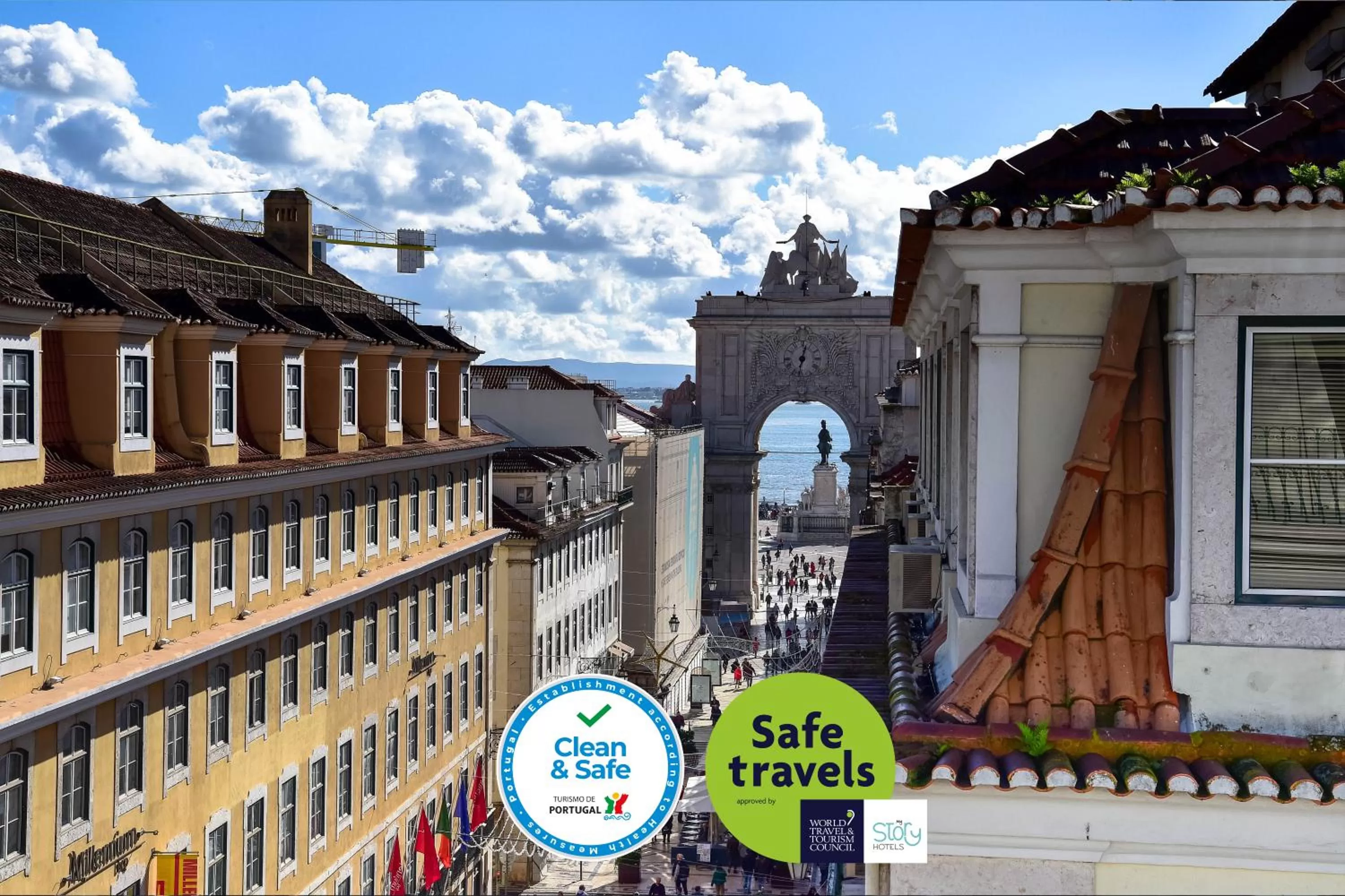 City view in My Story Hotel Augusta