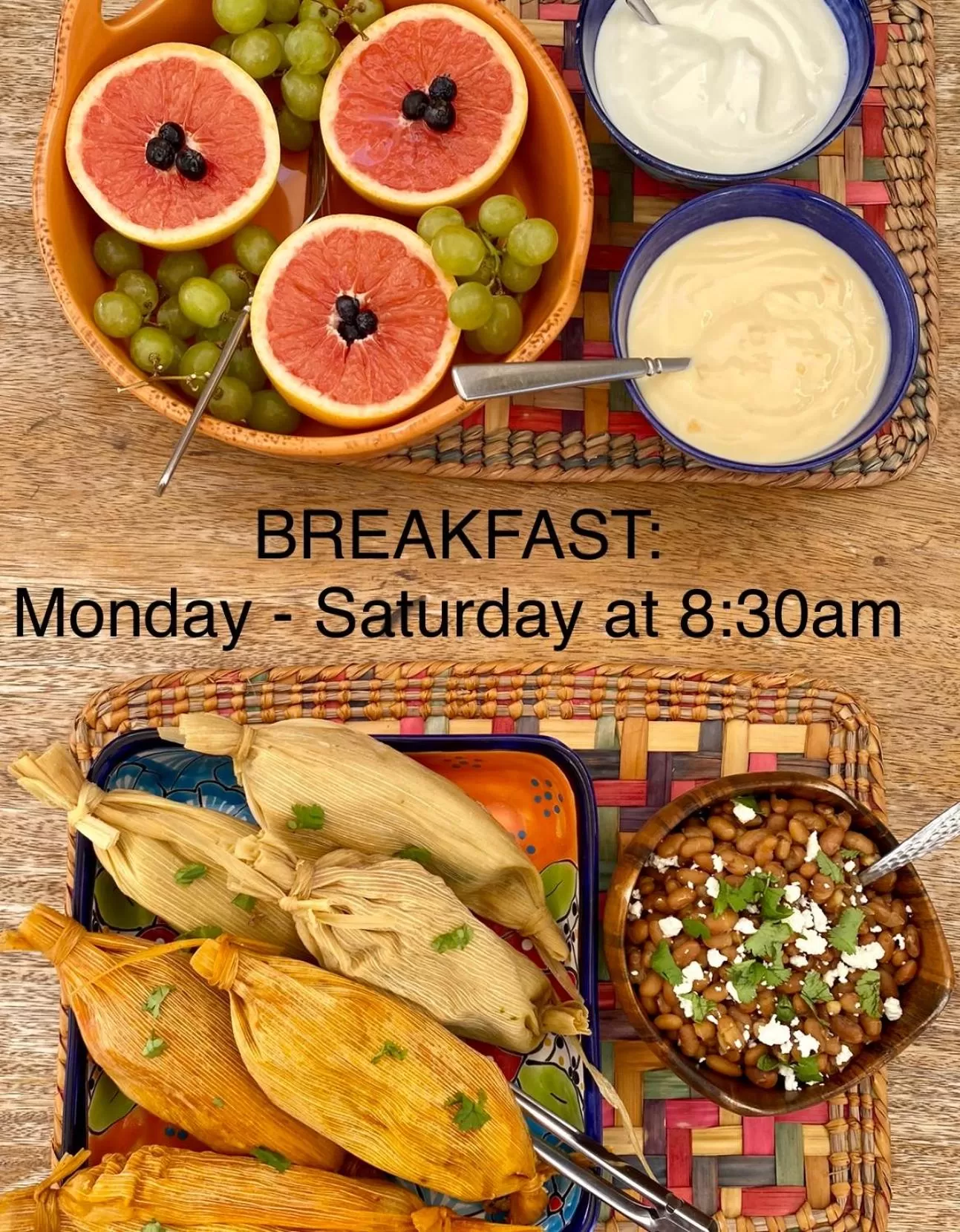 Food in Casa Xochitl