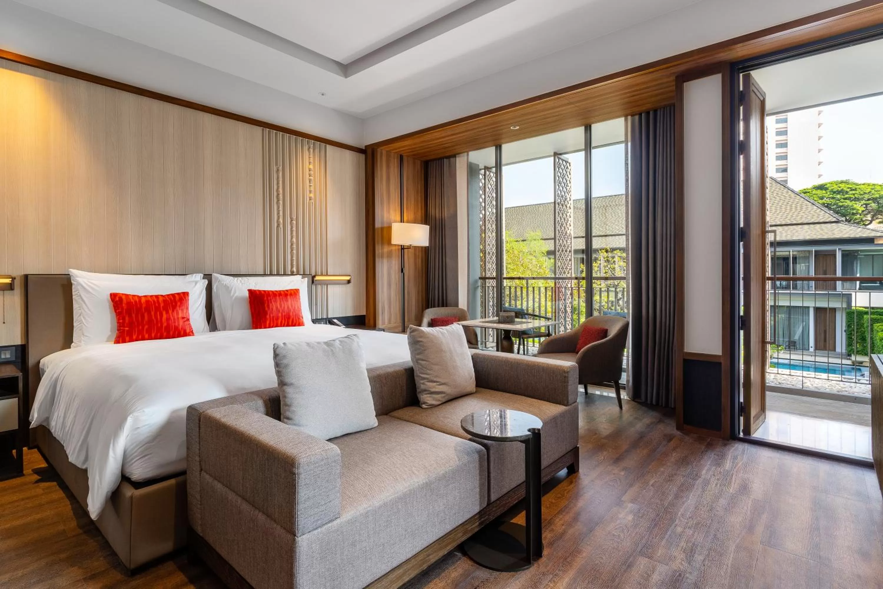 Photo of the whole room, Bed in Villa Deva Resort & Hotel Bangkok