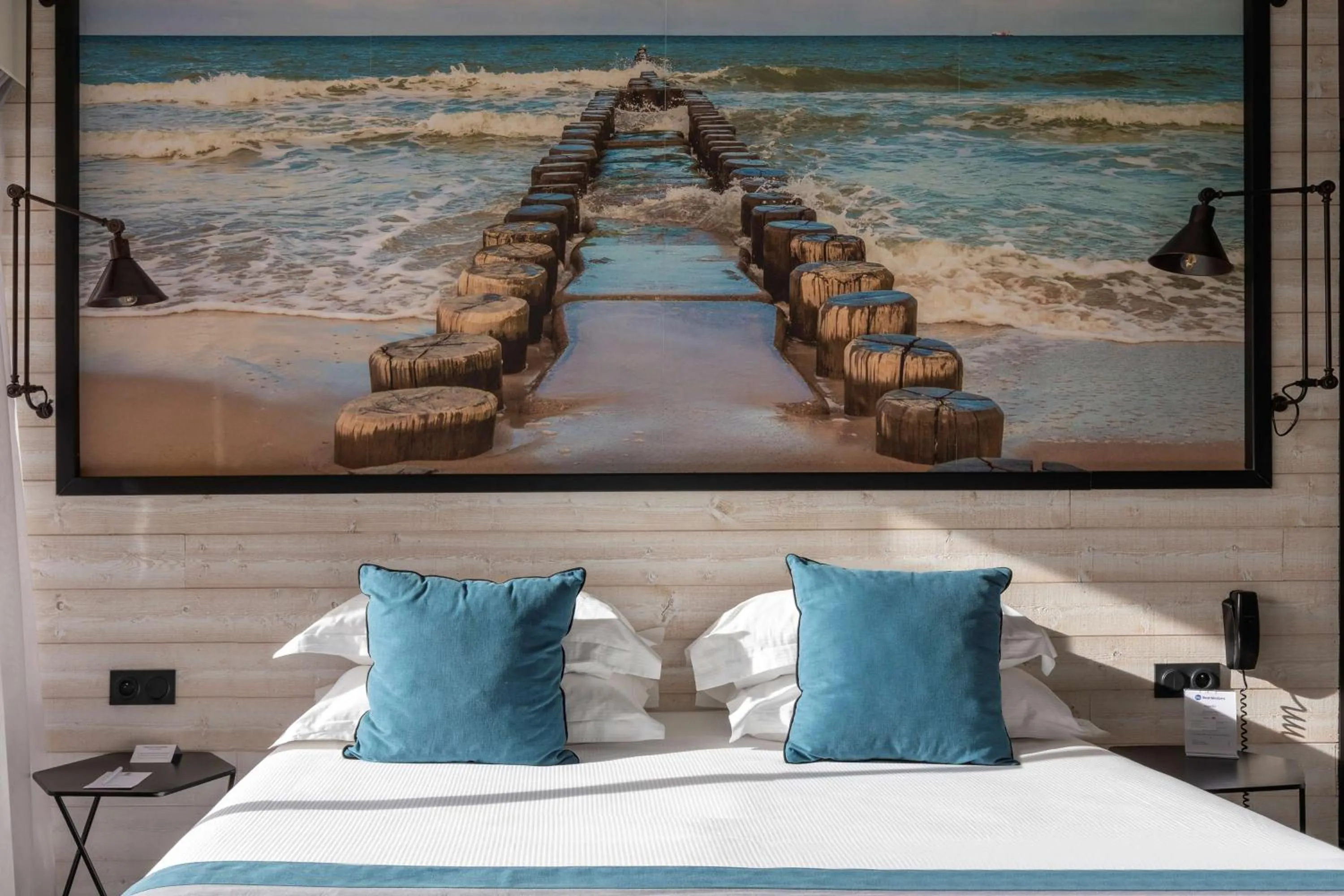 Bedroom, Bed in Best Western Plus Hotel Canet-Plage