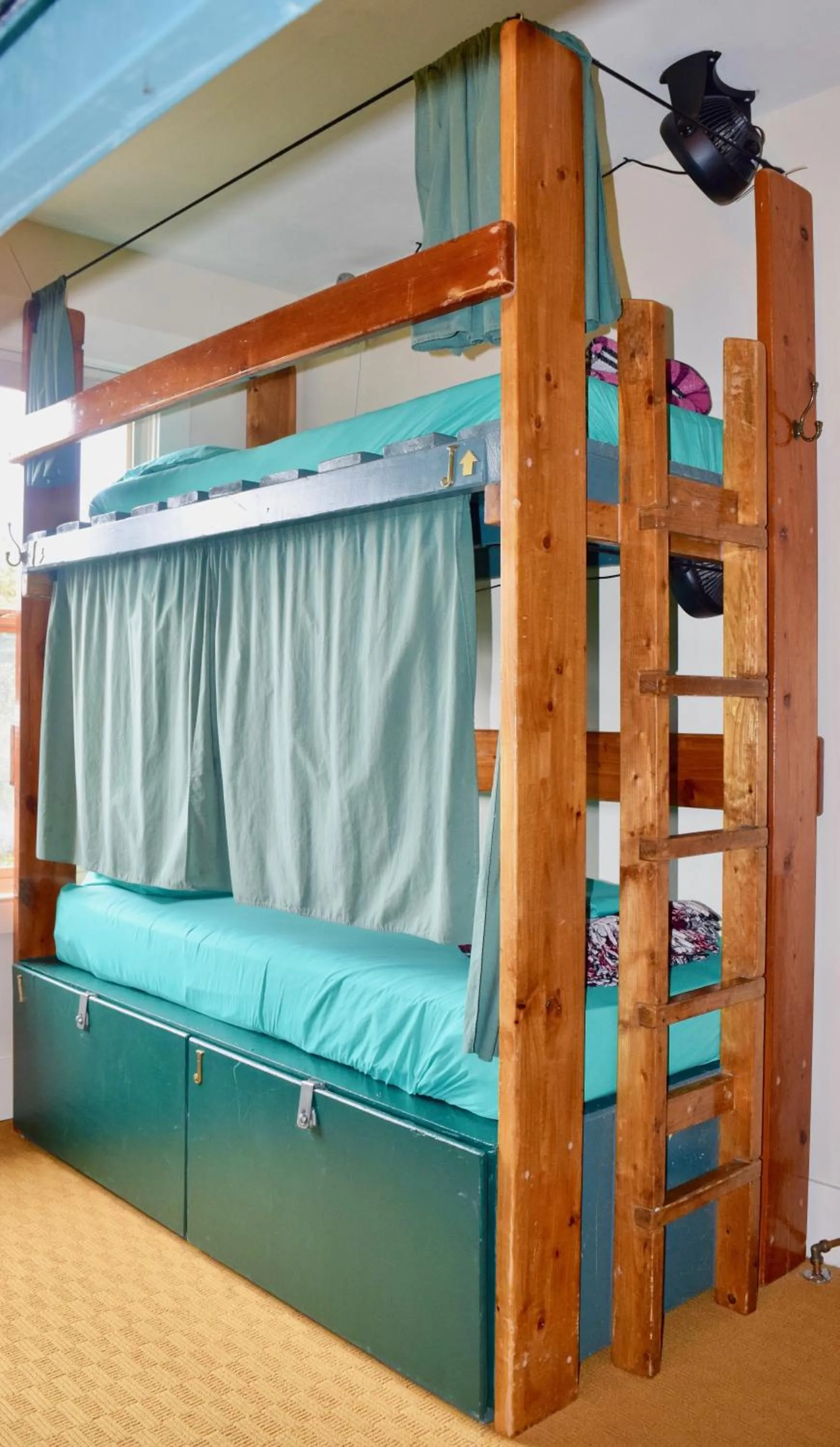 bunk bed, Bed in Green Tortoise Hostel Seattle