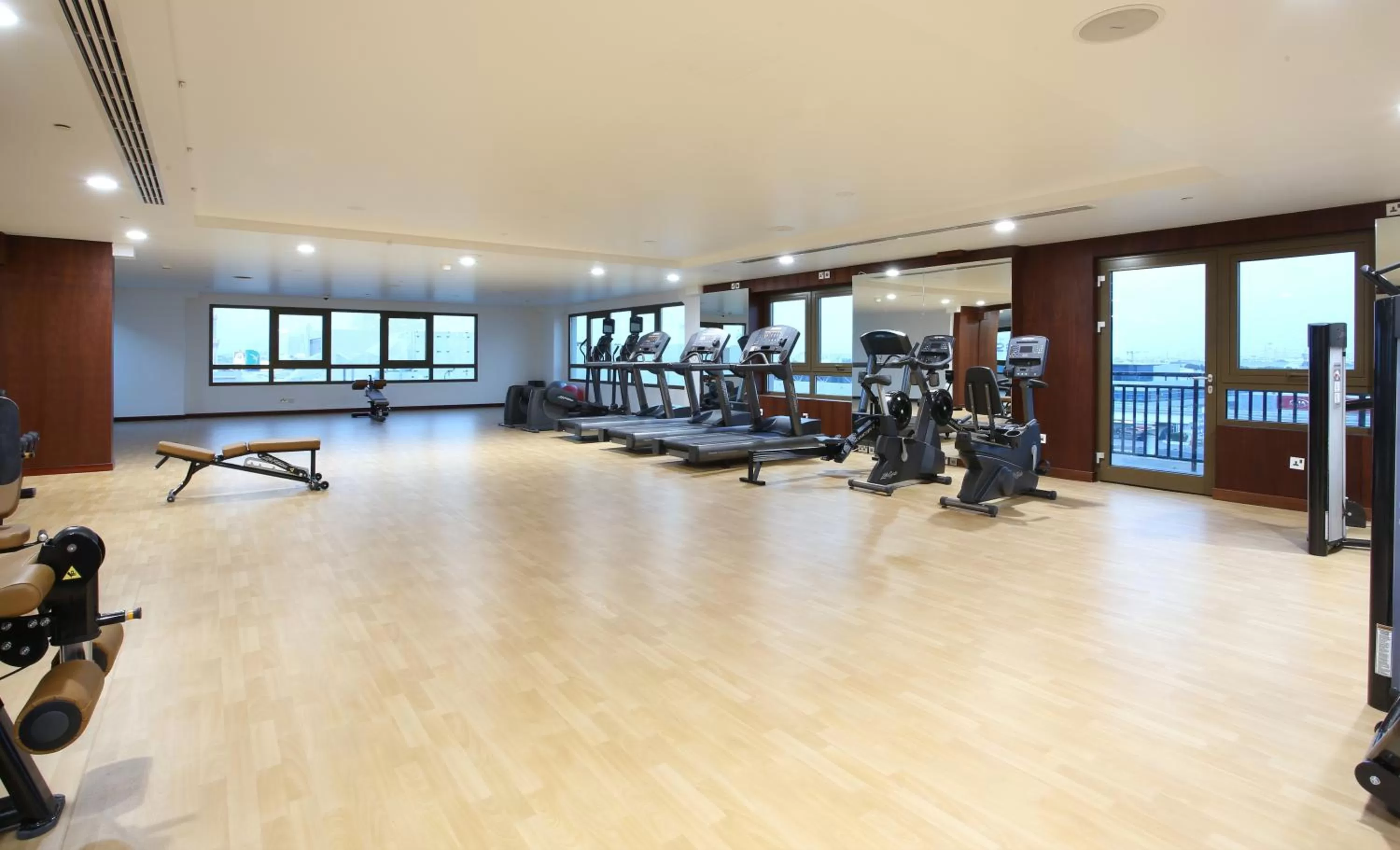 Fitness centre/facilities in Metropolitan Hotel Dubai