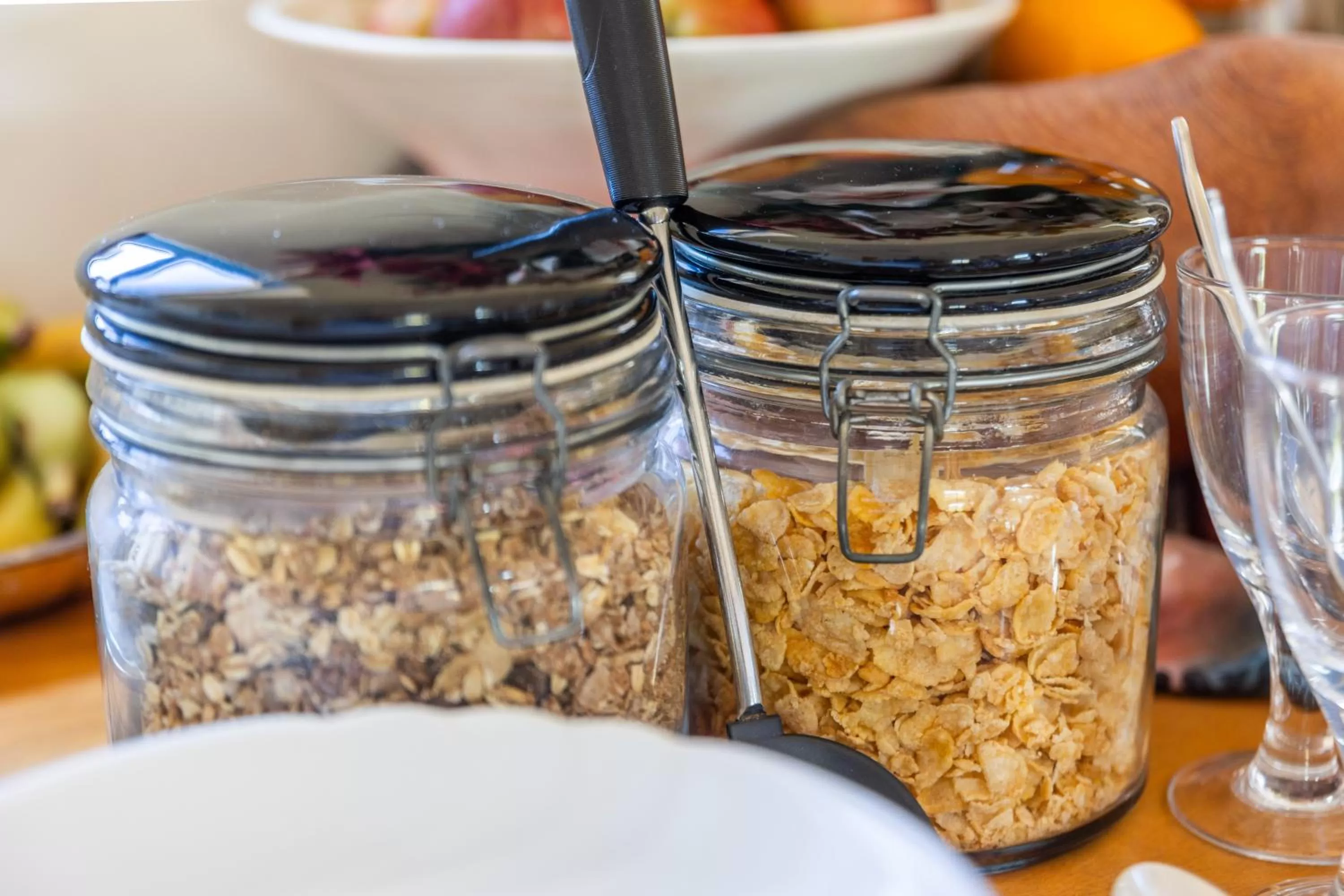 Breakfast, Food in Gästehaus Pinkepank