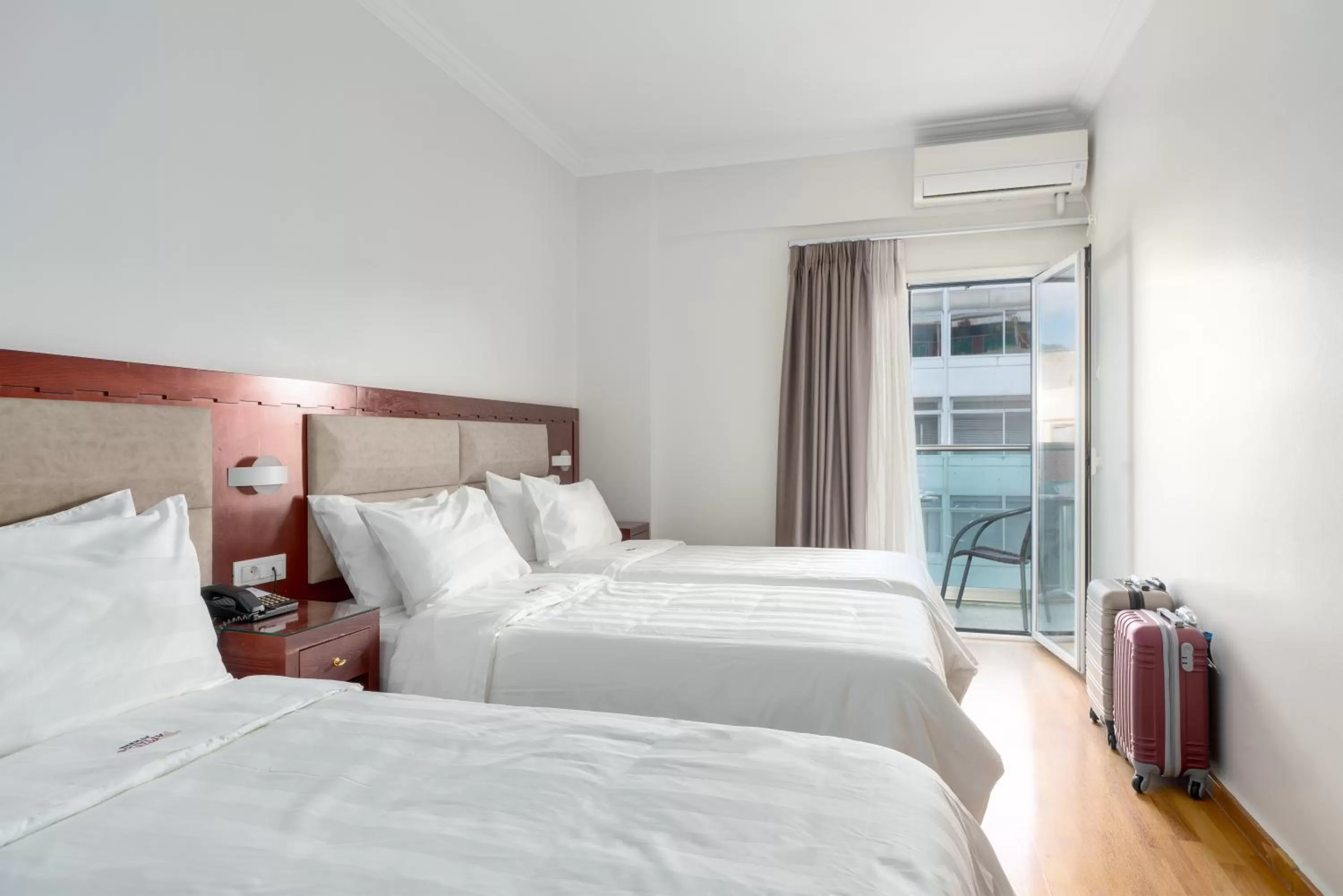 Triple Room with Balcony in Attalos Hotel