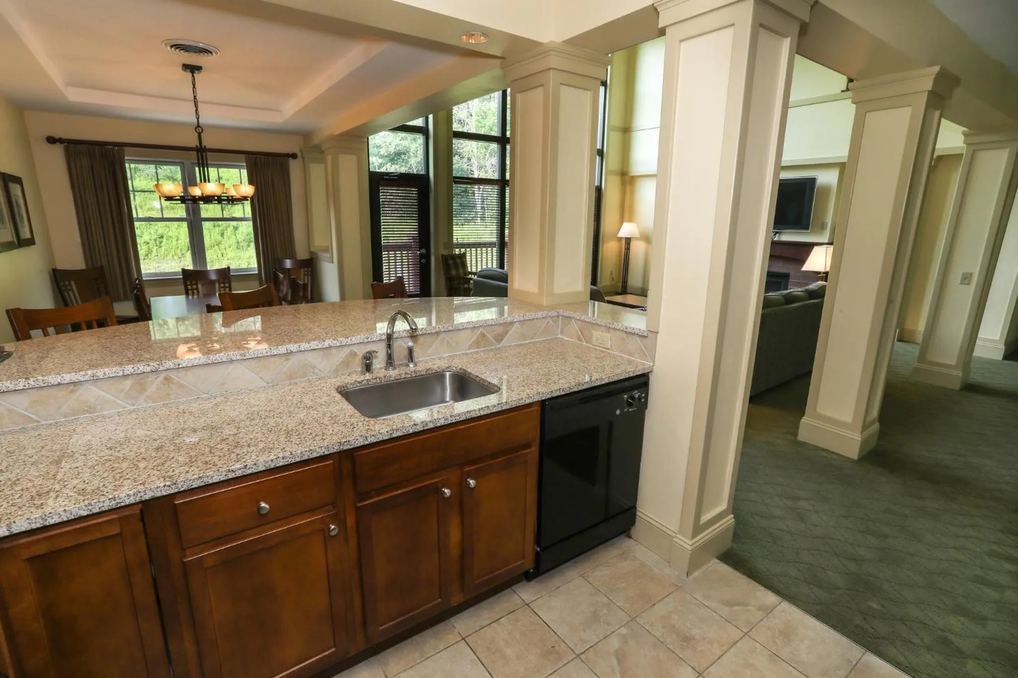 Kitchen or kitchenette in Kaatskill Mountain Club and Condos by Hunter Mountain
