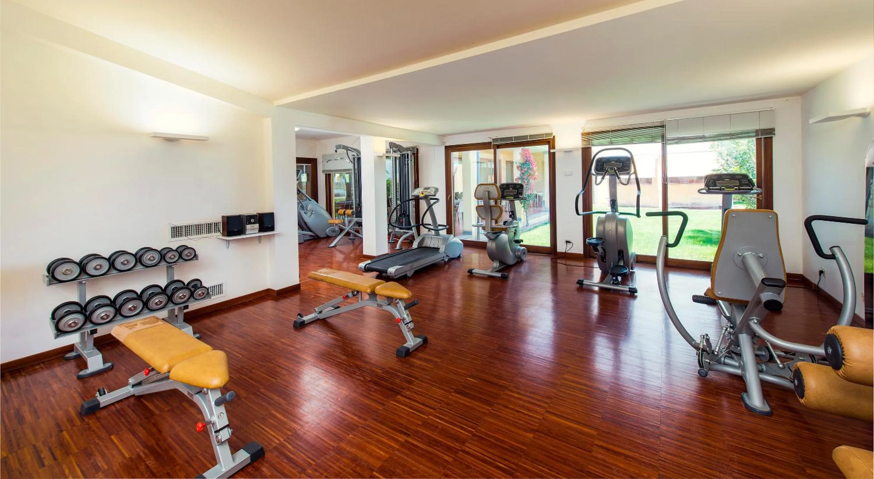 Fitness centre/facilities in Hotel Santa Gilla