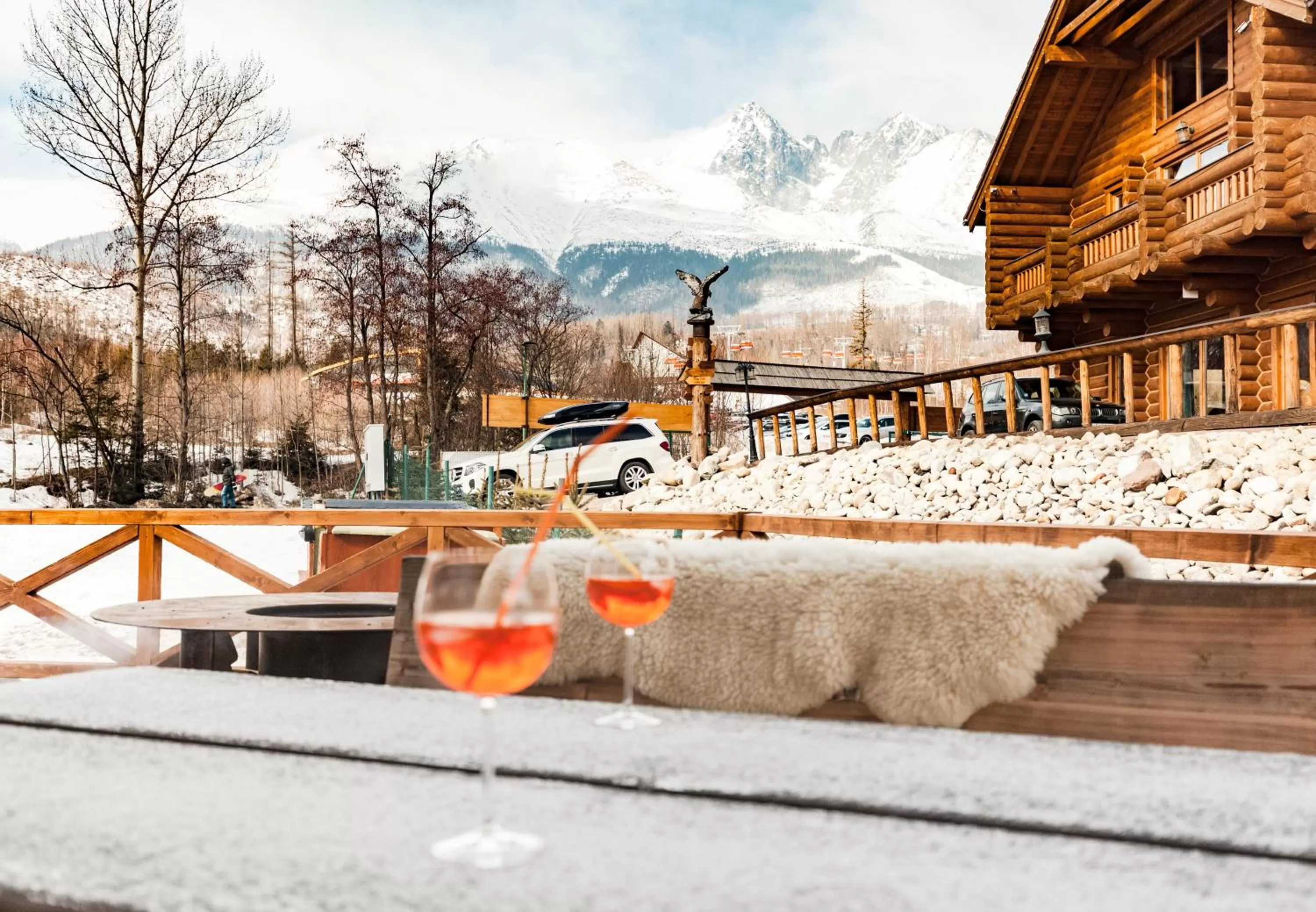 Decorative detail in Chalets CEDER 1
