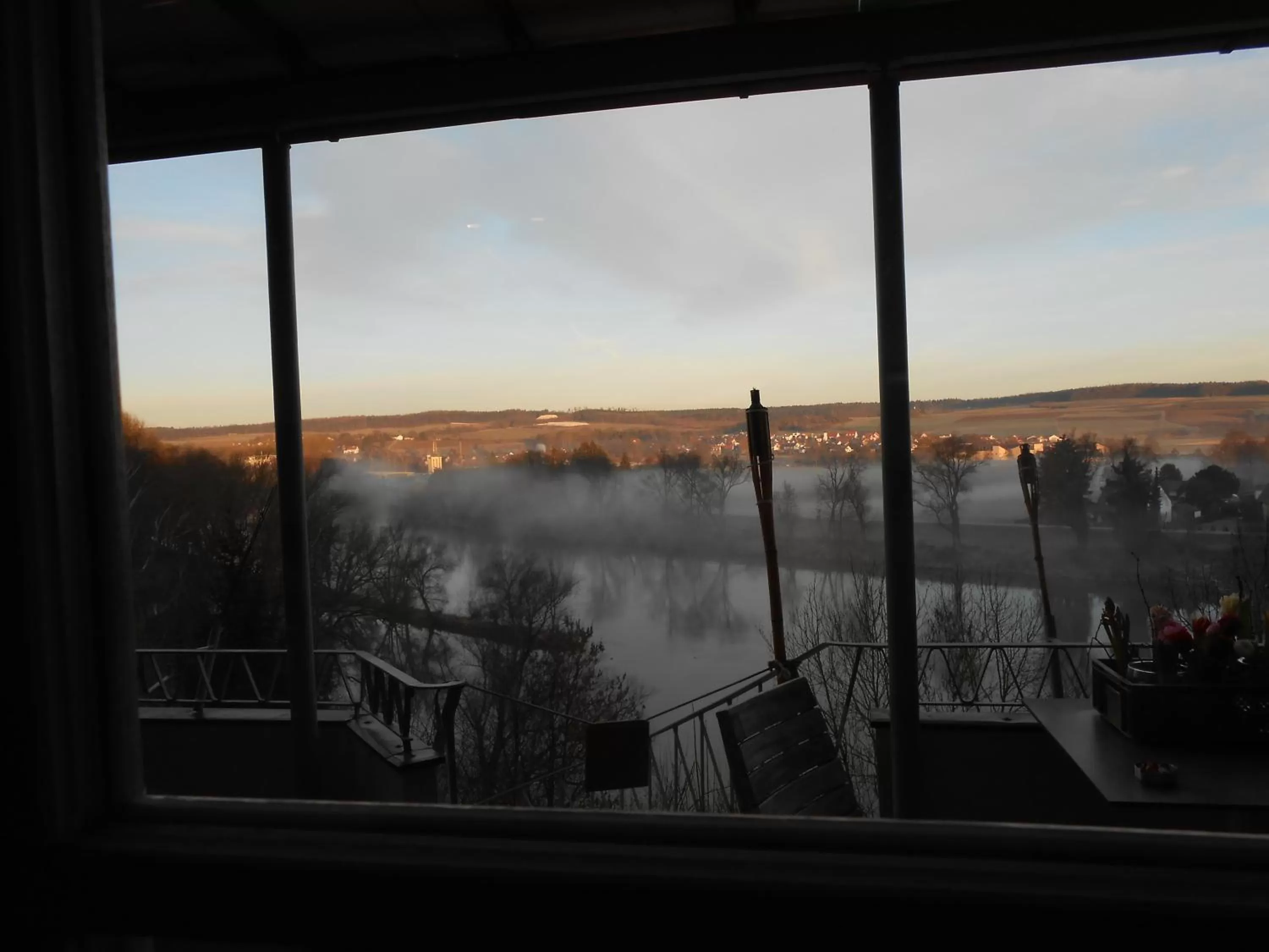 Winter in aussicht bio hotel restaurant cafe