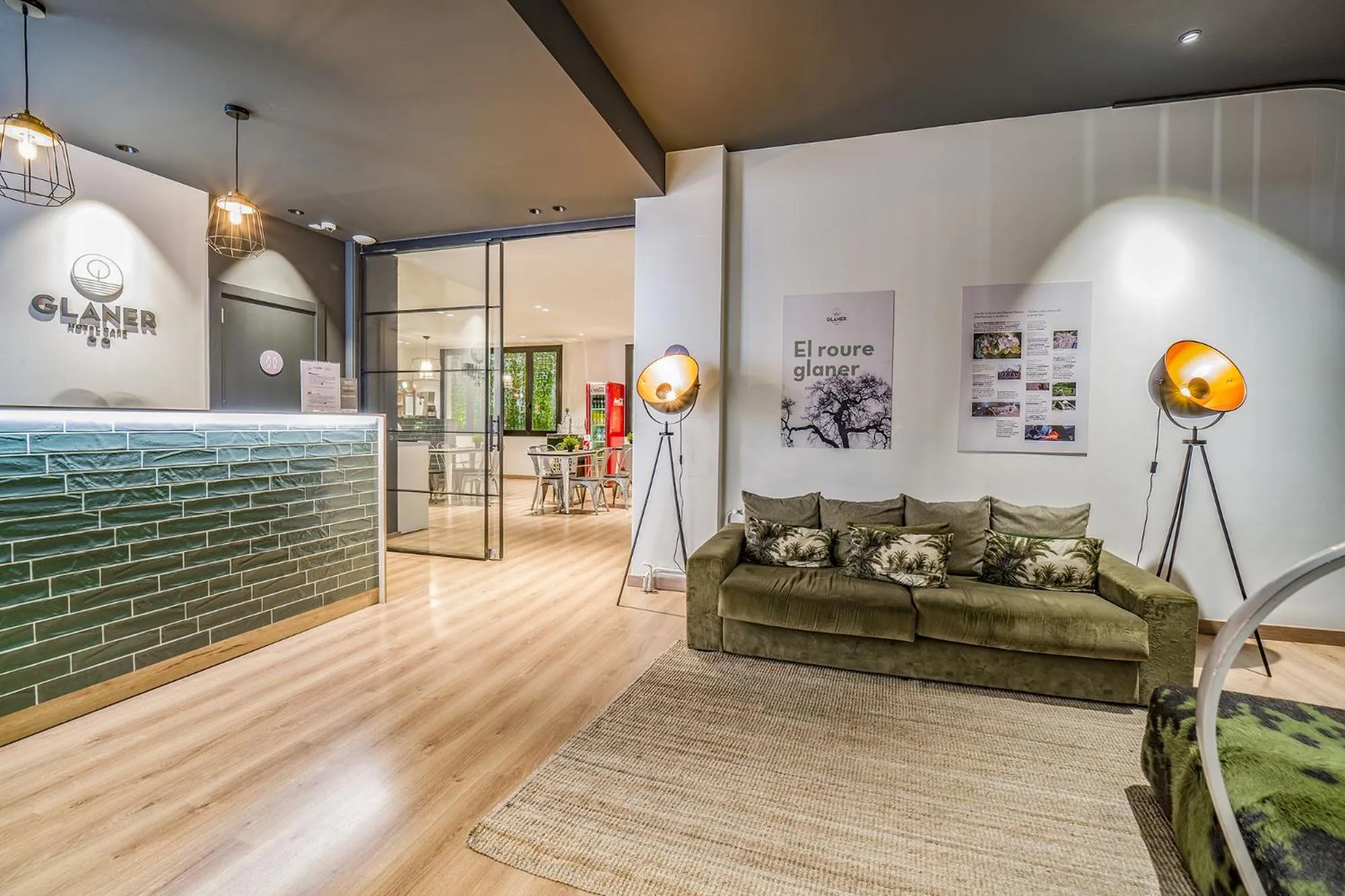 Lobby or reception in Glaner Hotel Cafe