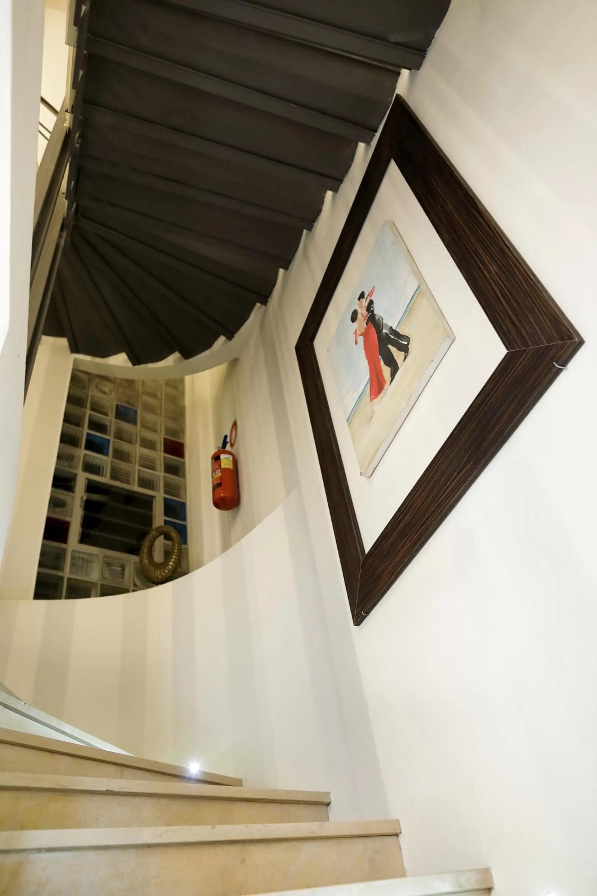 Decorative detail in Hotel La Villette