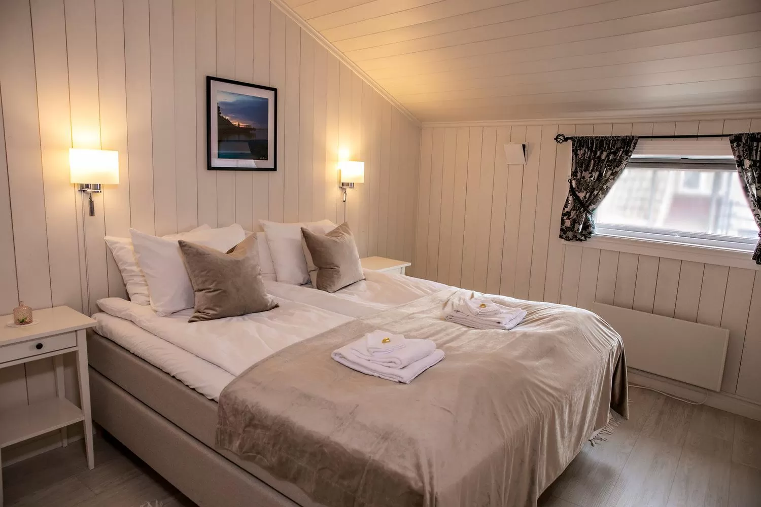 Bedroom, Bed in Gamlebyen Hotell - Fredrikstad