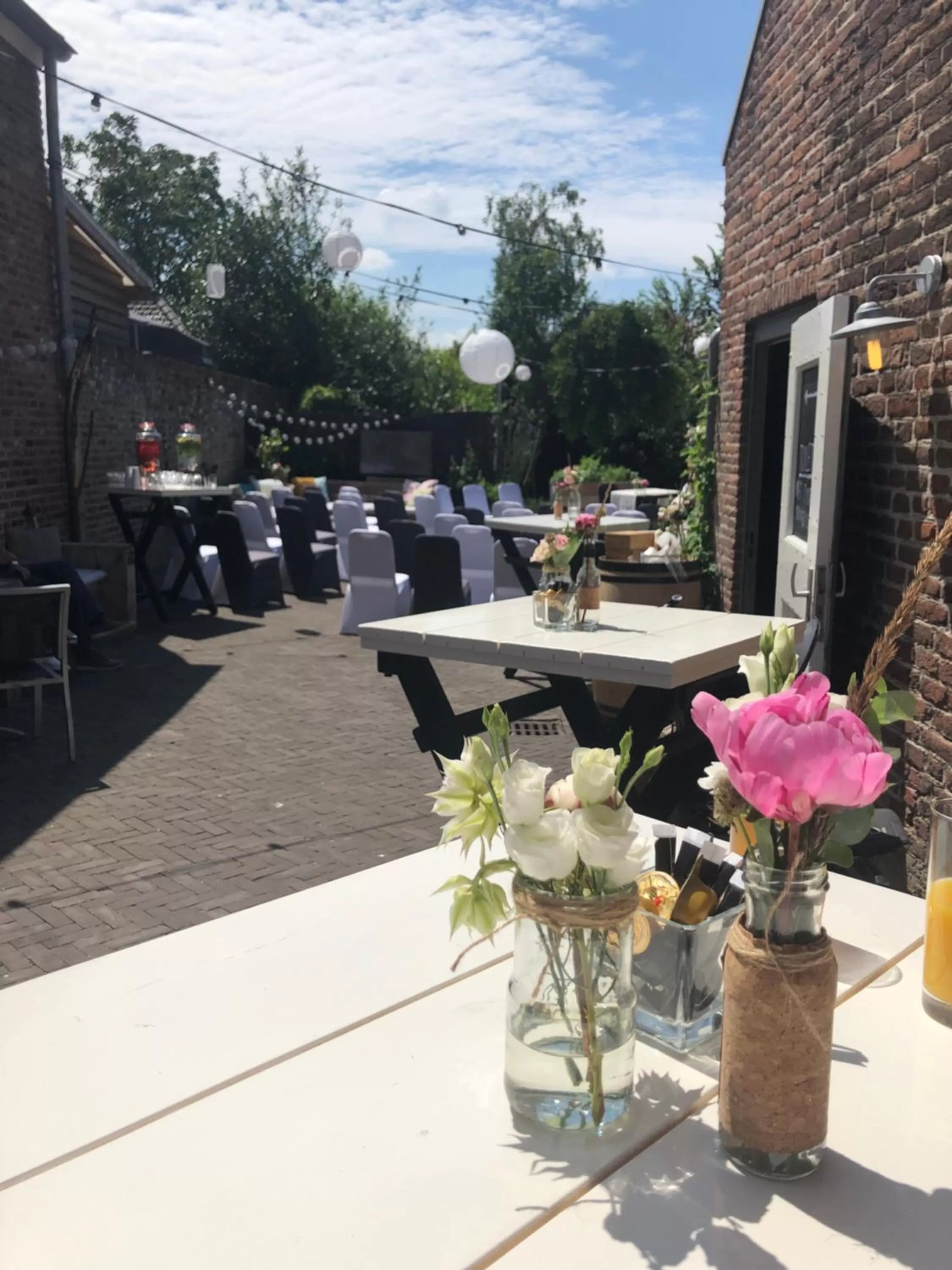 Balcony/Terrace in Het Heerenlogement Beusichem