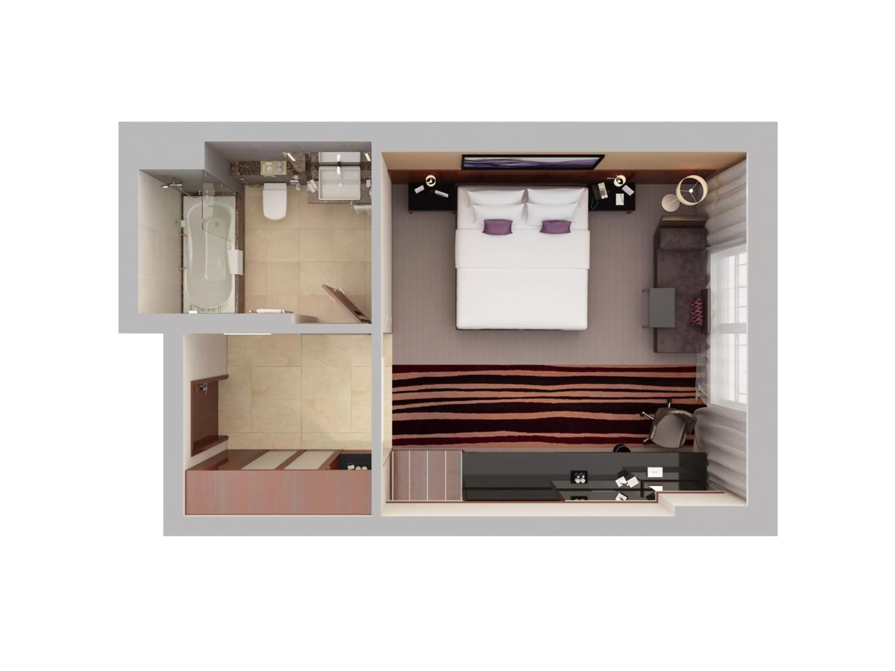 Photo of the whole room in Flora Al Barsha Hotel At The Mall