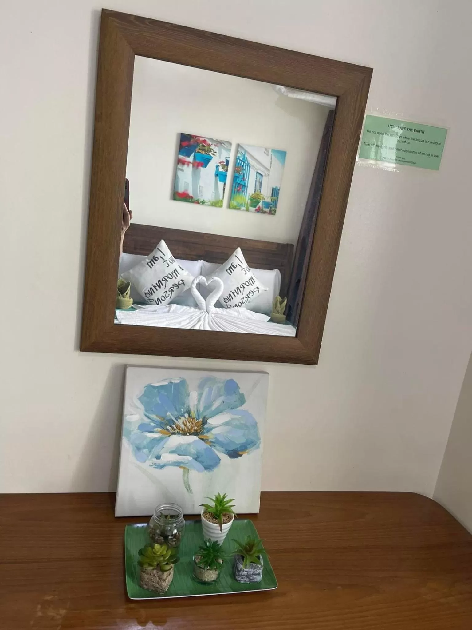 Decorative detail in Green Residences Stays by PBYY