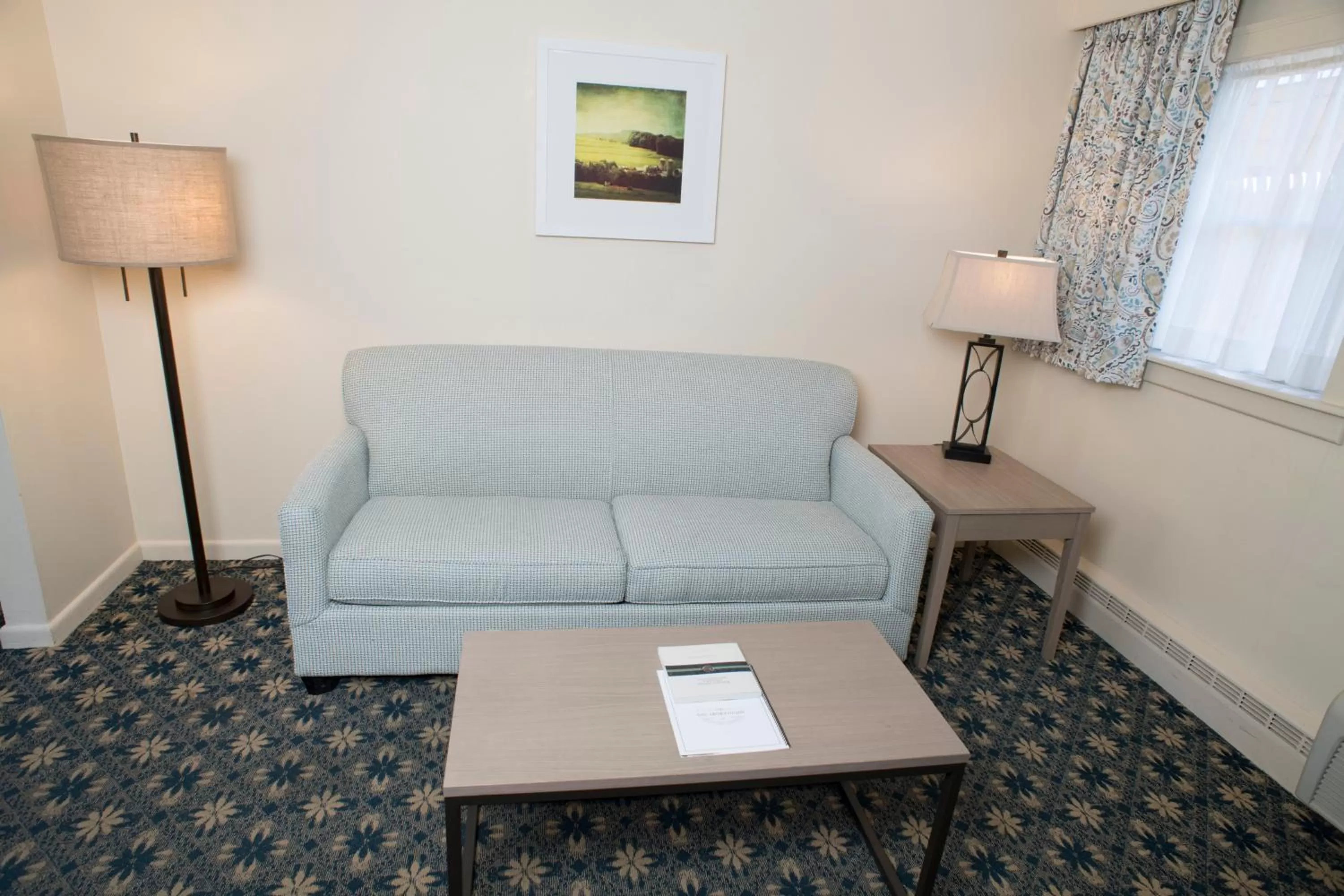 Seating area in Middlebury Inn