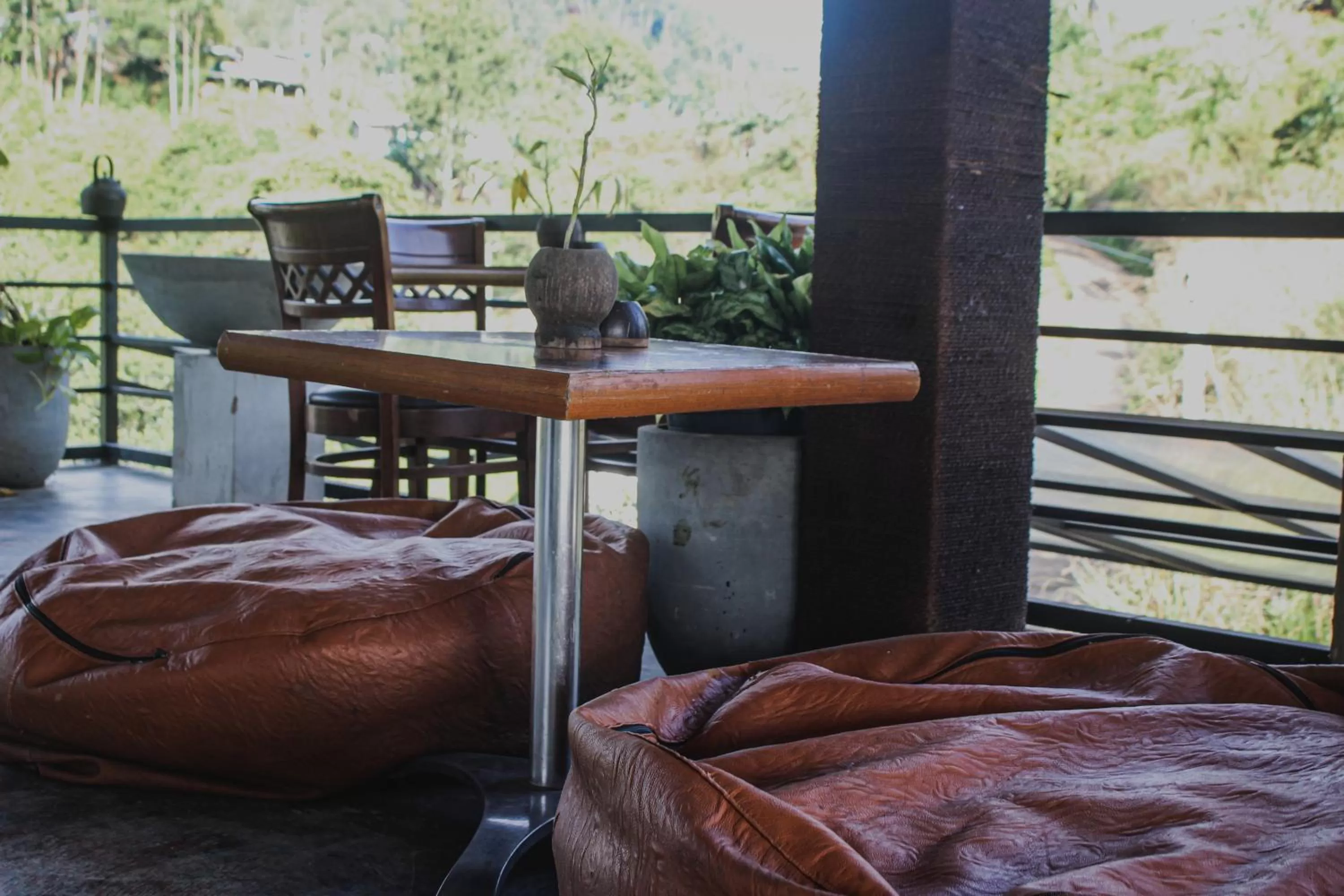 Seating area in Levon Boutique Hotel