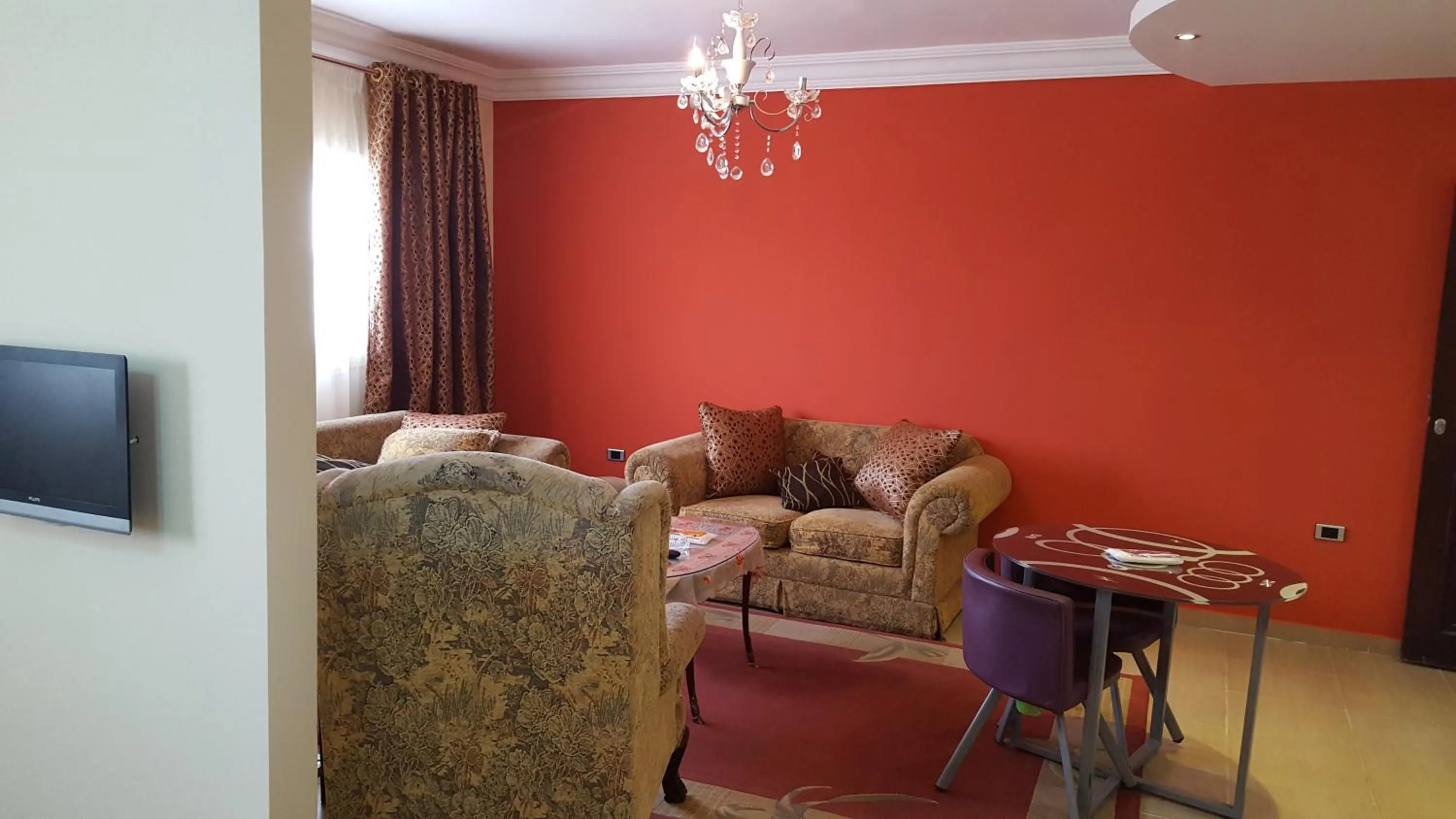 Living room in Alexander The Great Hotel