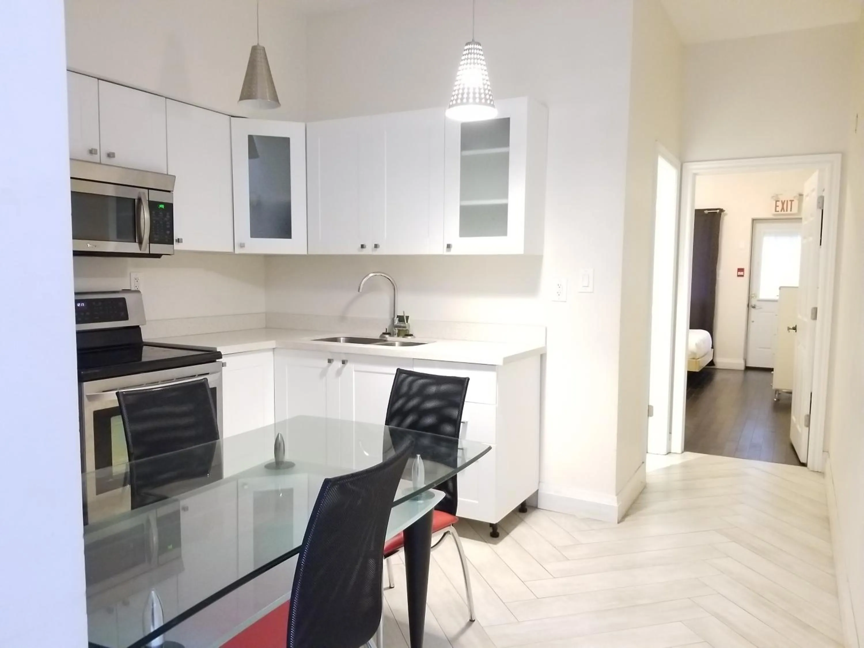 Dining area in Dragon Gate Inn