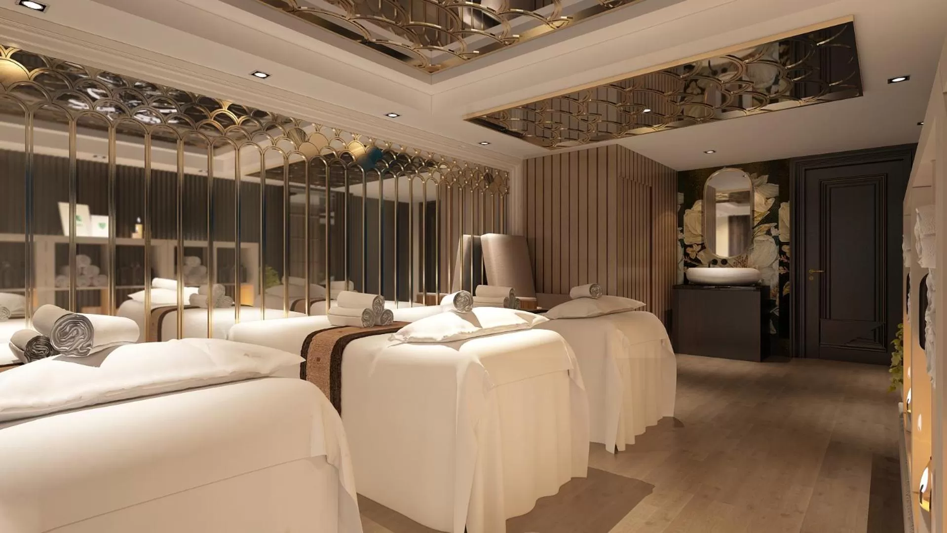 Spa and wellness centre/facilities, Bed in Splendid Star Grand Hotel and Spa