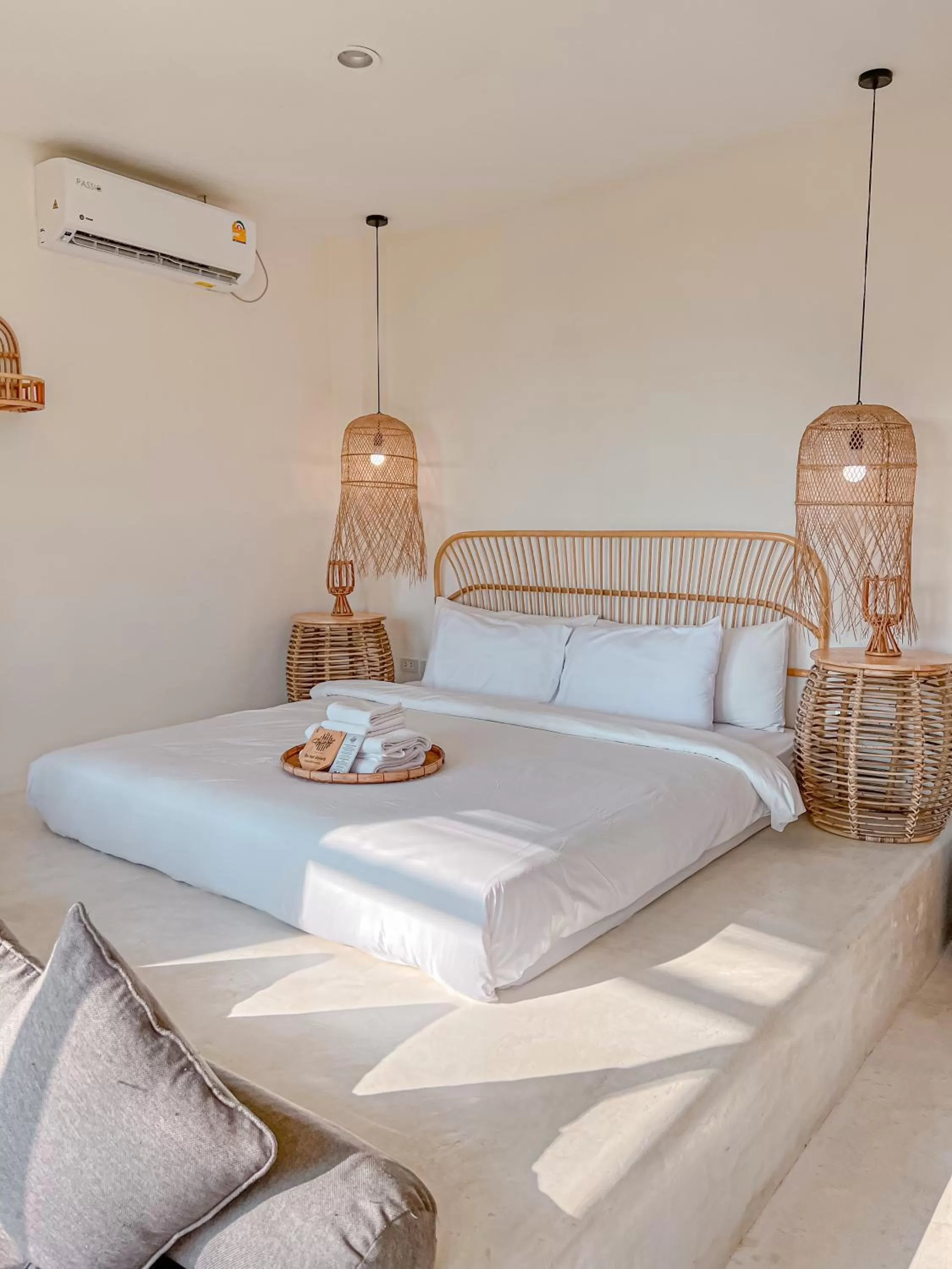 Bed in Hideout Koh Kood