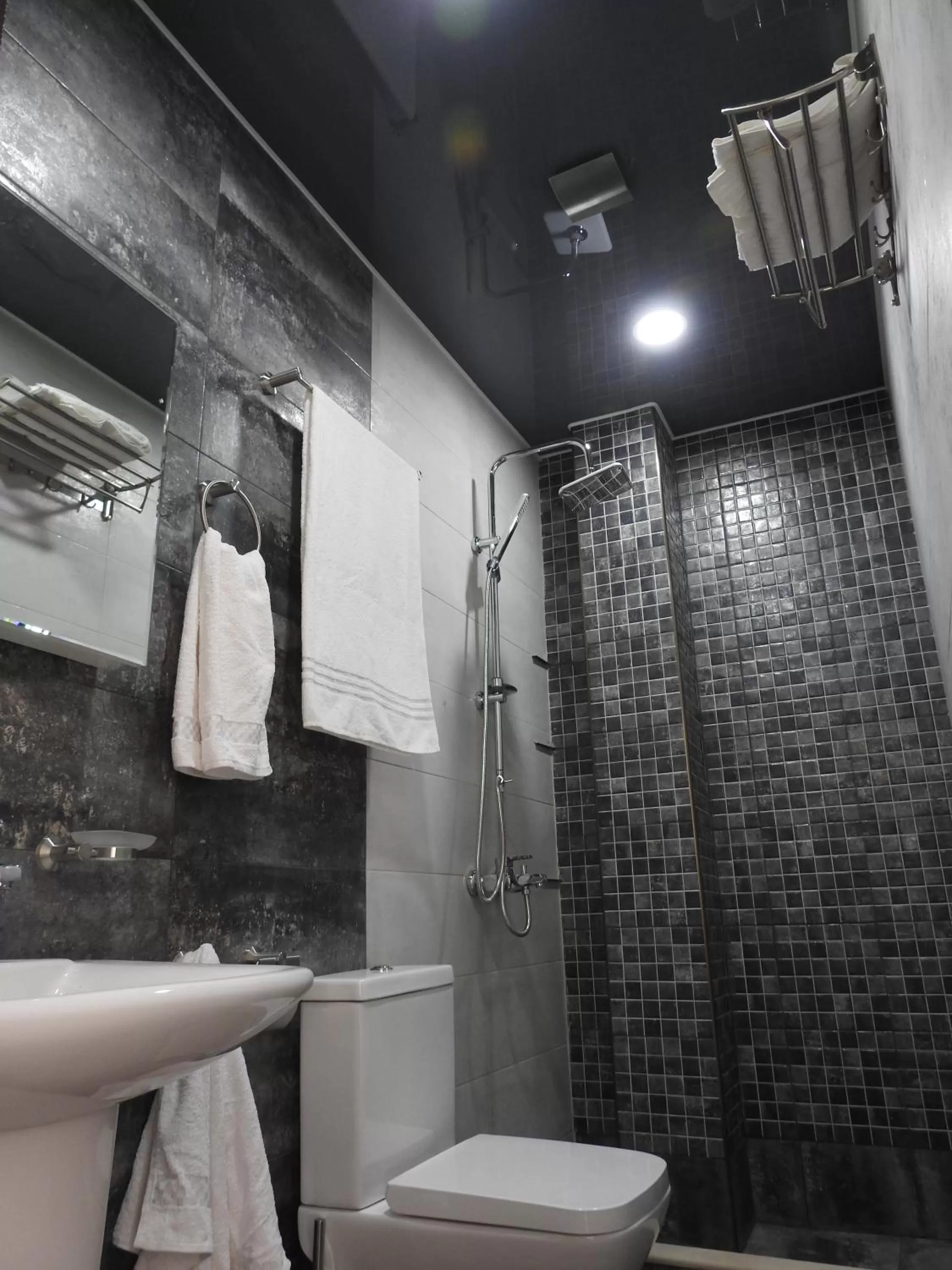 Shower, Bathroom in Iko's Family Apartments