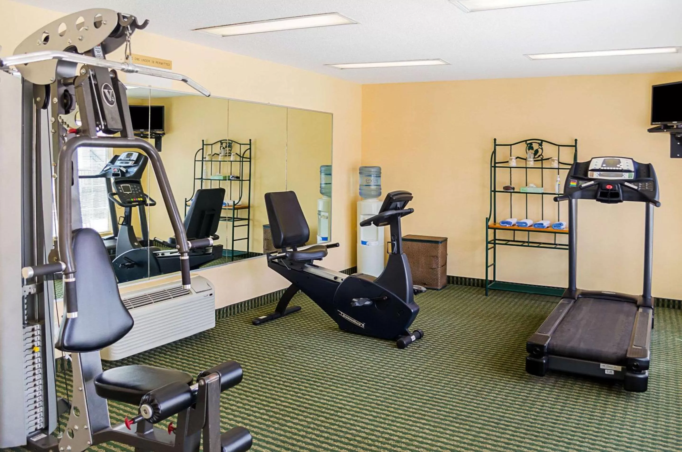 Fitness centre/facilities in Quality Inn Vicksburg