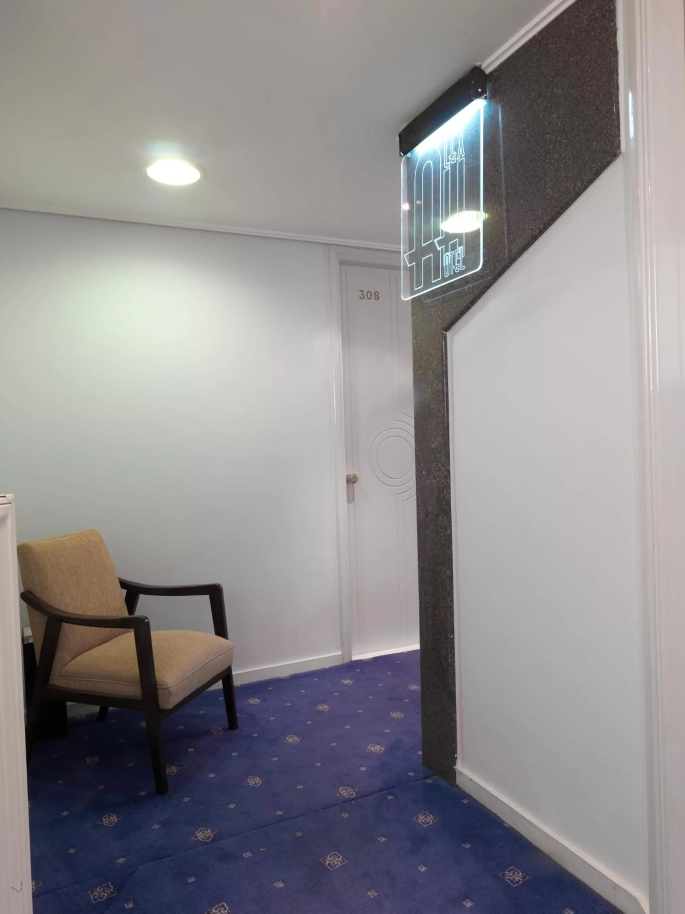 Decorative detail in Alex Hotel