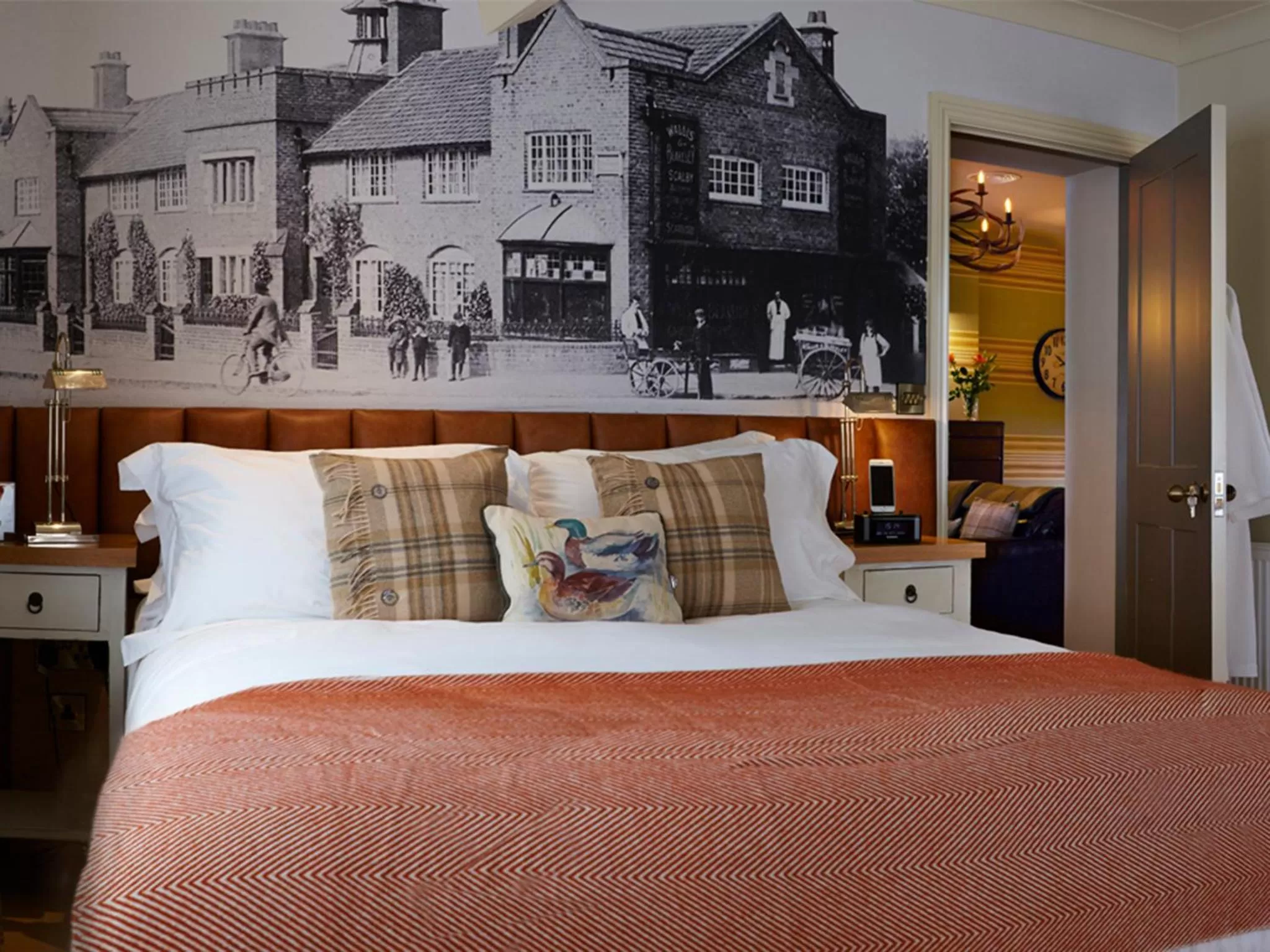 Bed in The Plough Inn & Cottages