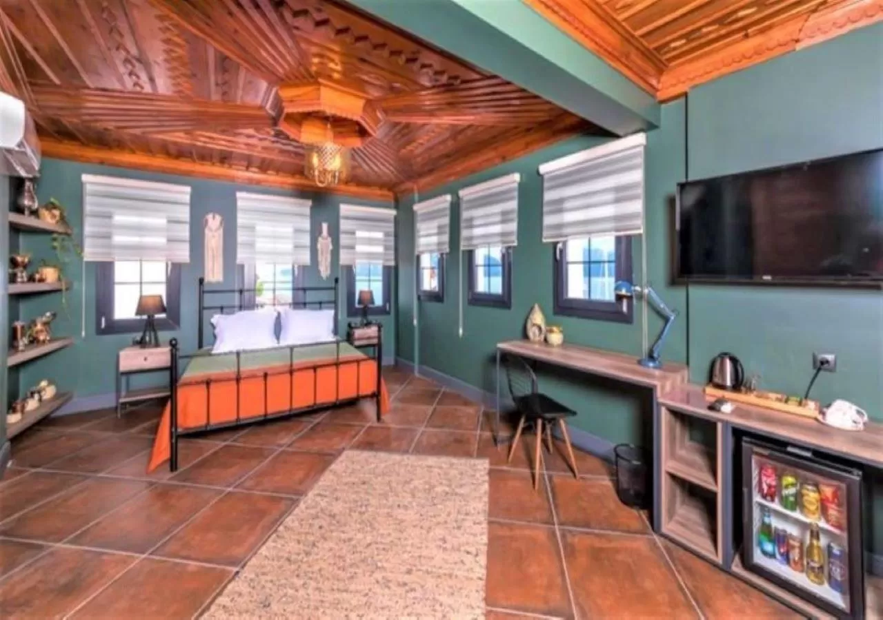 Bed in Sunset Hotel Marmaris