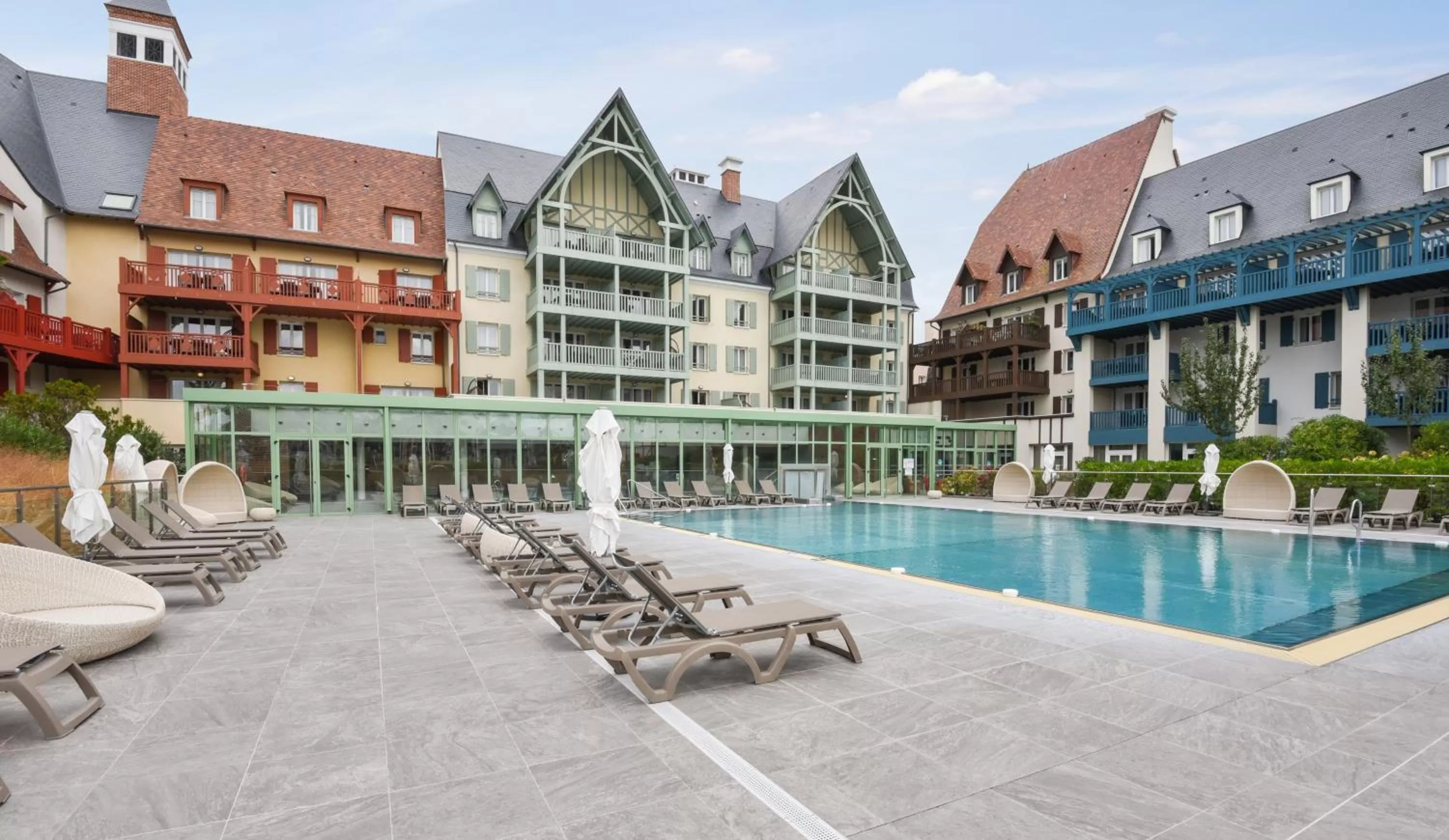 Property building in Résidence Pierre & Vacances Premium Presqu'Ile de la Touques