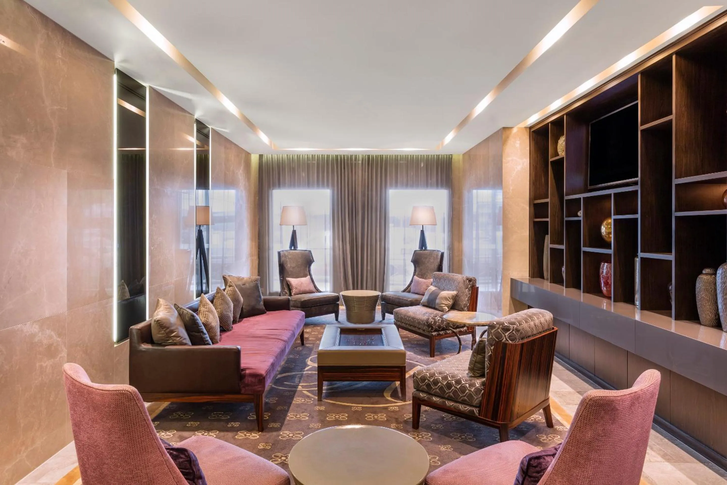 Seating area in The Beetson Hotel